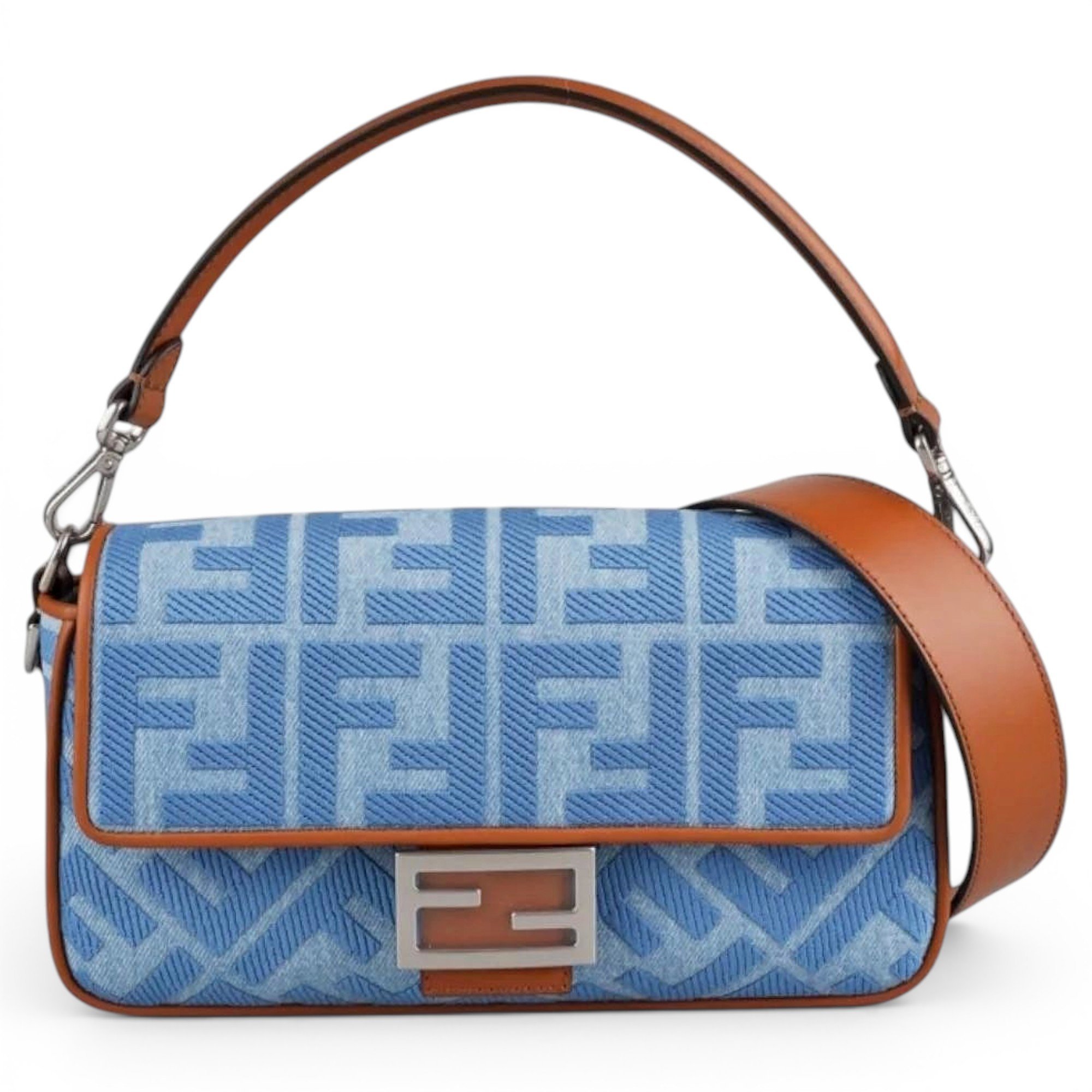 Baguette cloth crossbody bag