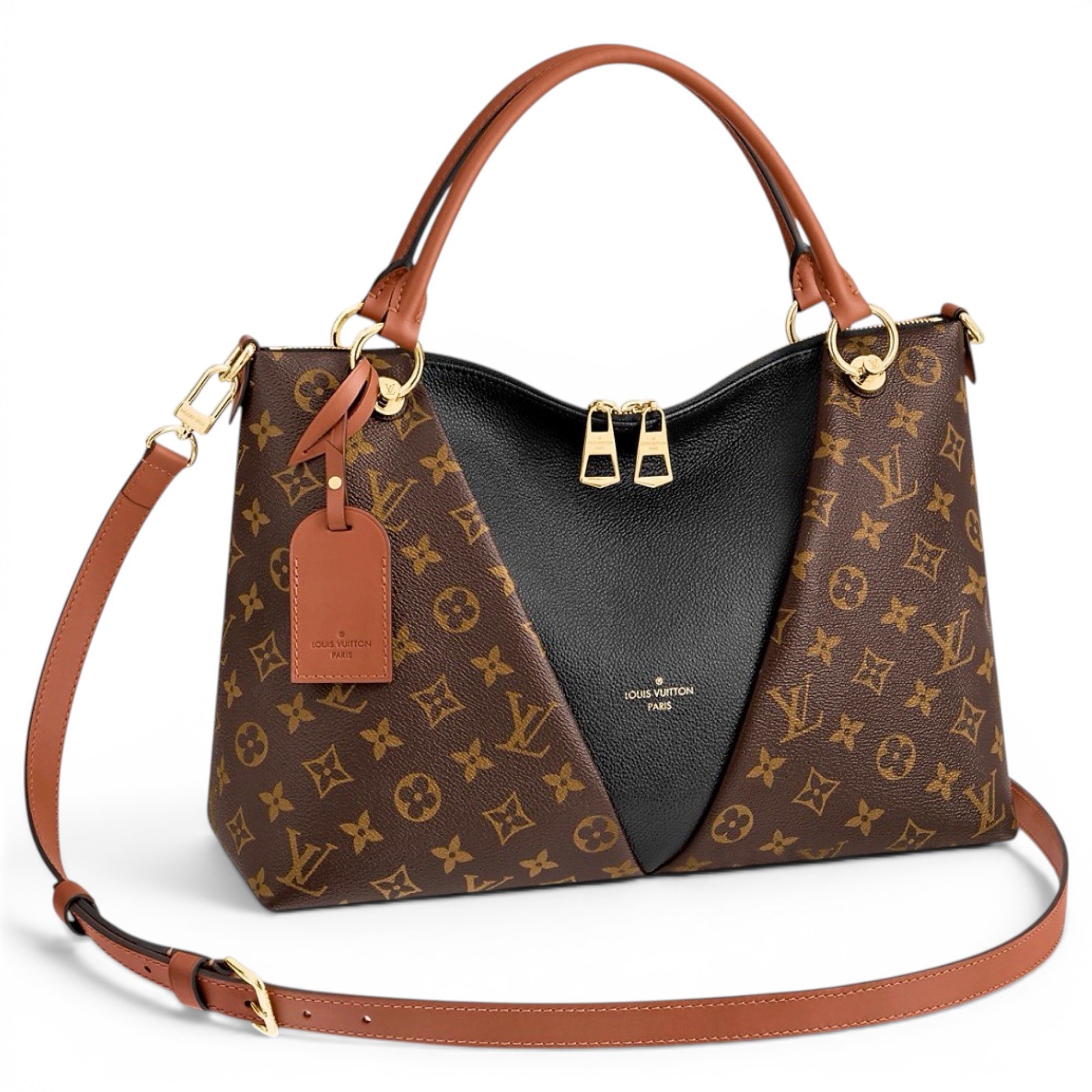Leather tote