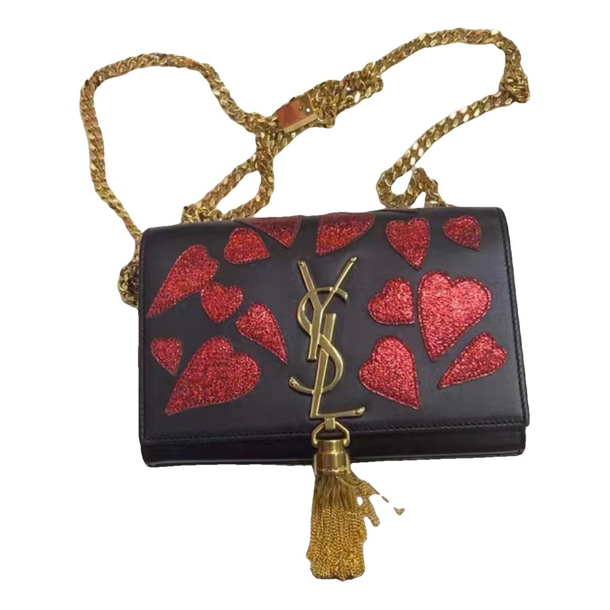 Pompom Kate leather crossbody bag