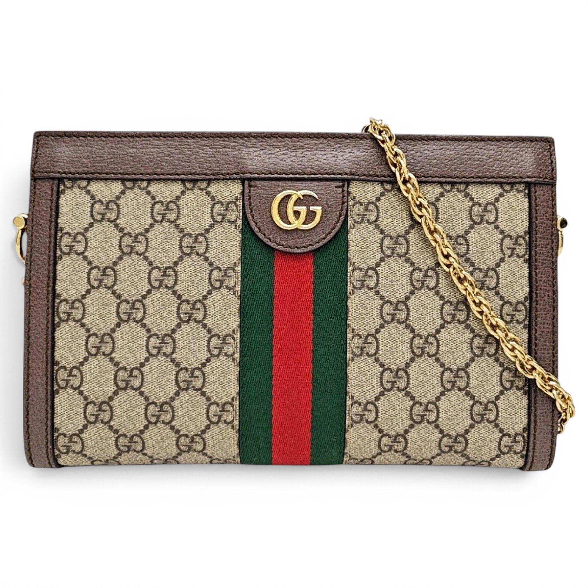 Ophidia leather handbag