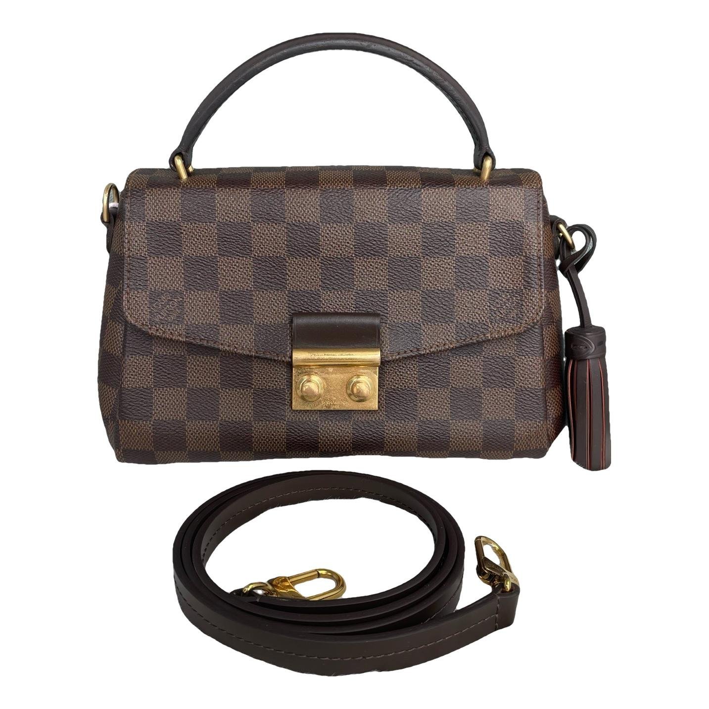 Croisette leather handbag