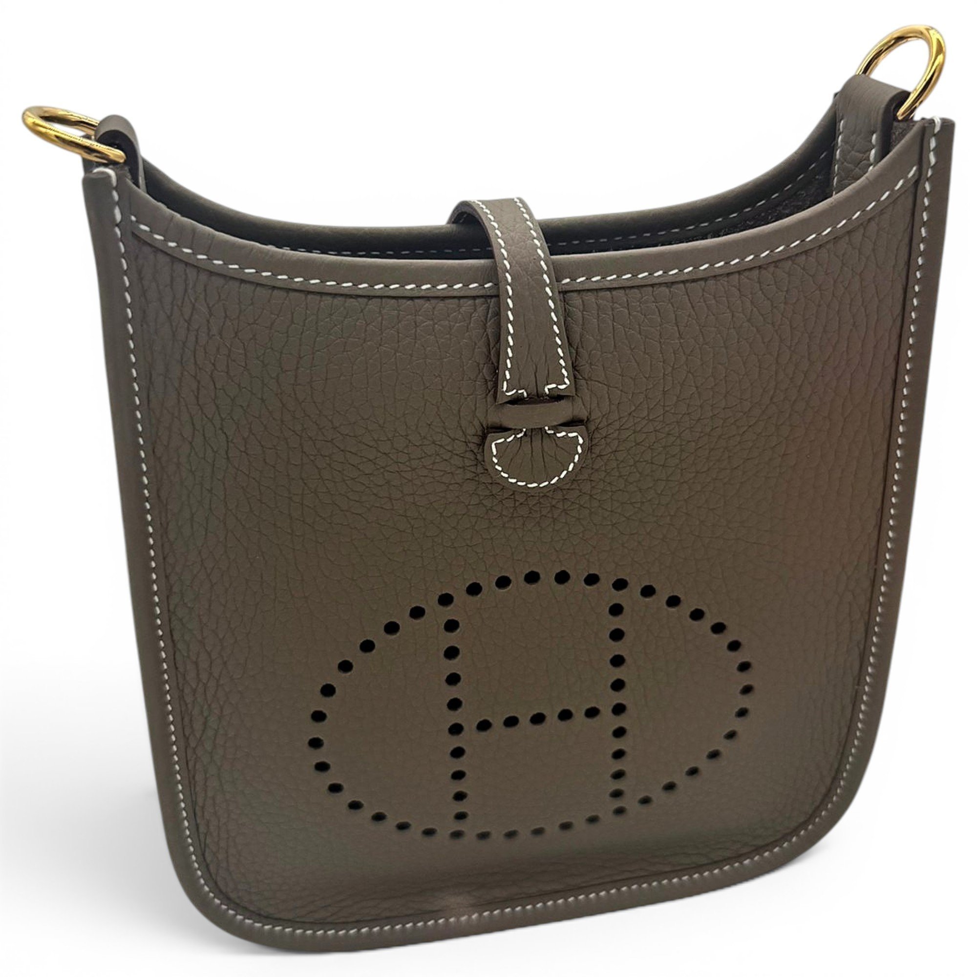 Mini Evelyne leather crossbody bag