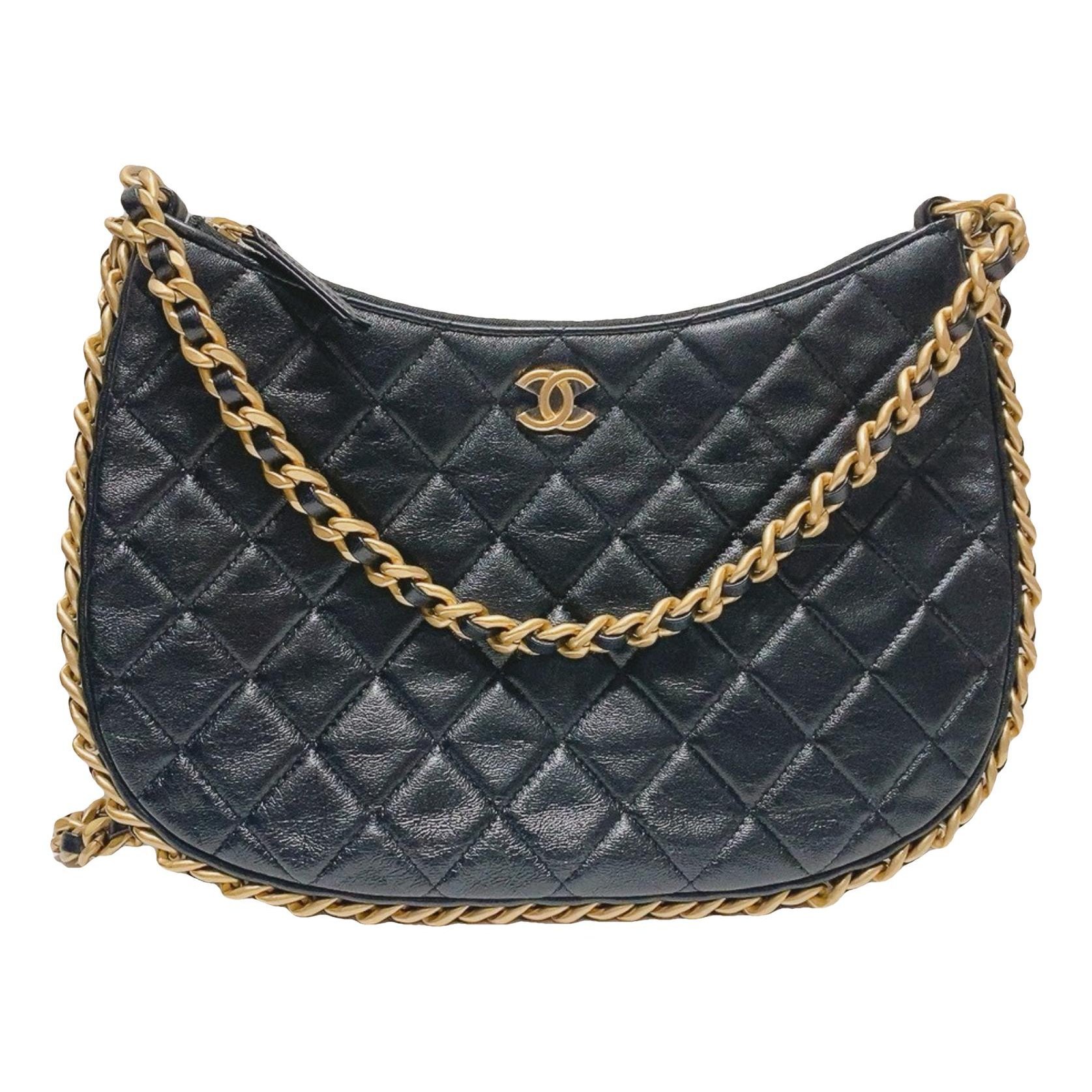 Chain Around leather crossbody bag
