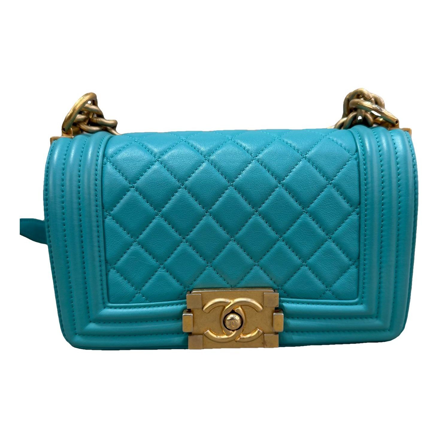 Boy leather crossbody bag
