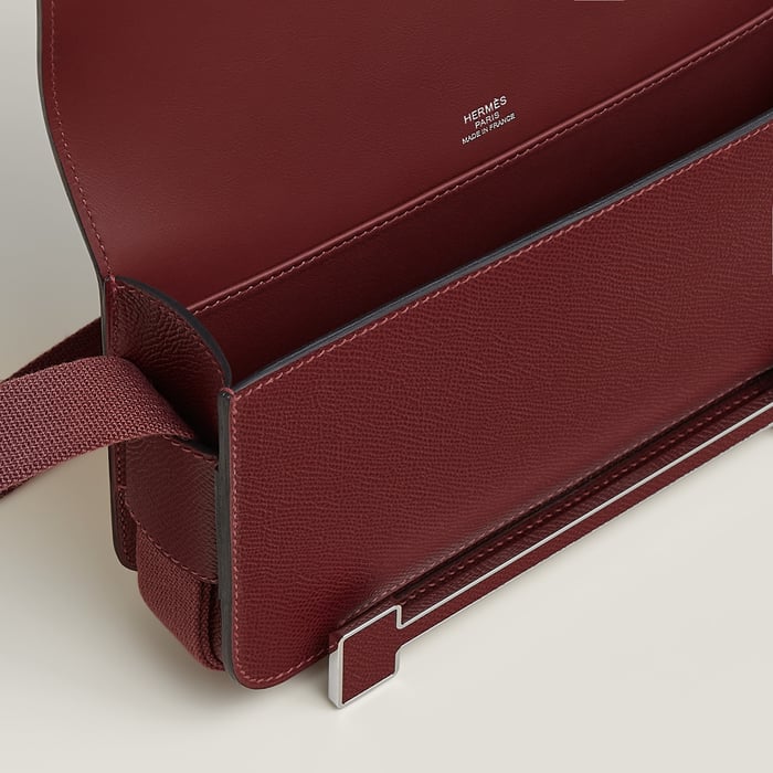Rouge H Hermès Geta Slim Bag