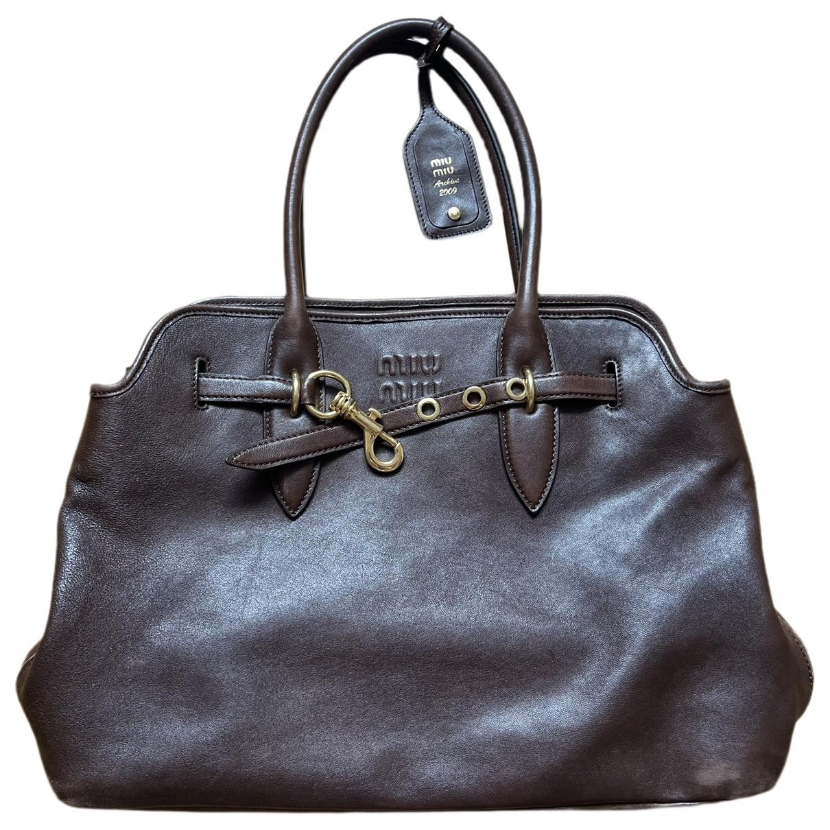 Aventure leather handbag