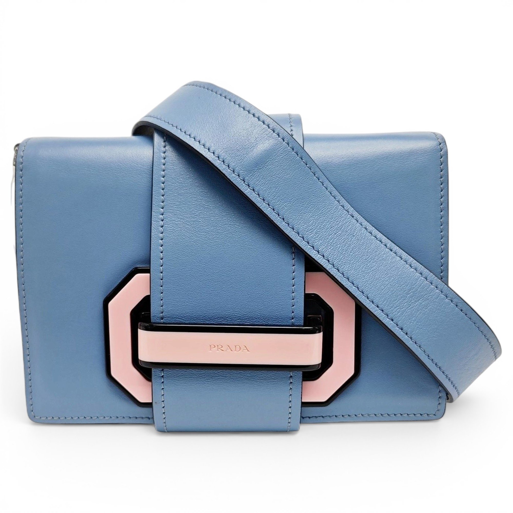 Plexi Bag leather handbag
