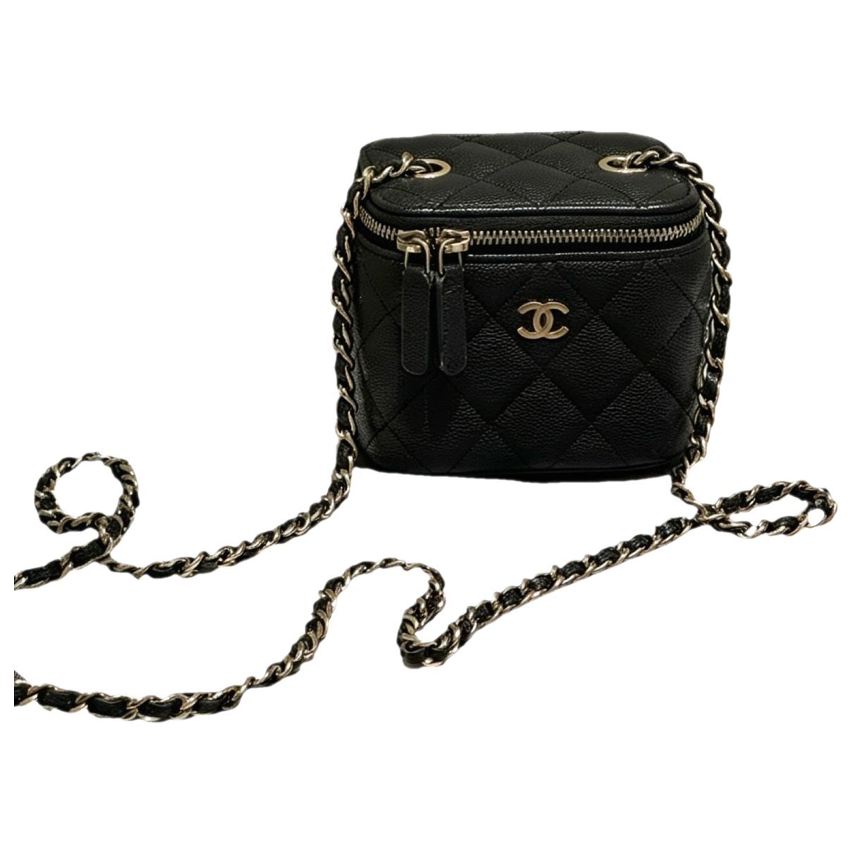 Vanity leather mini bag