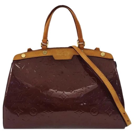Bréa patent leather handbag