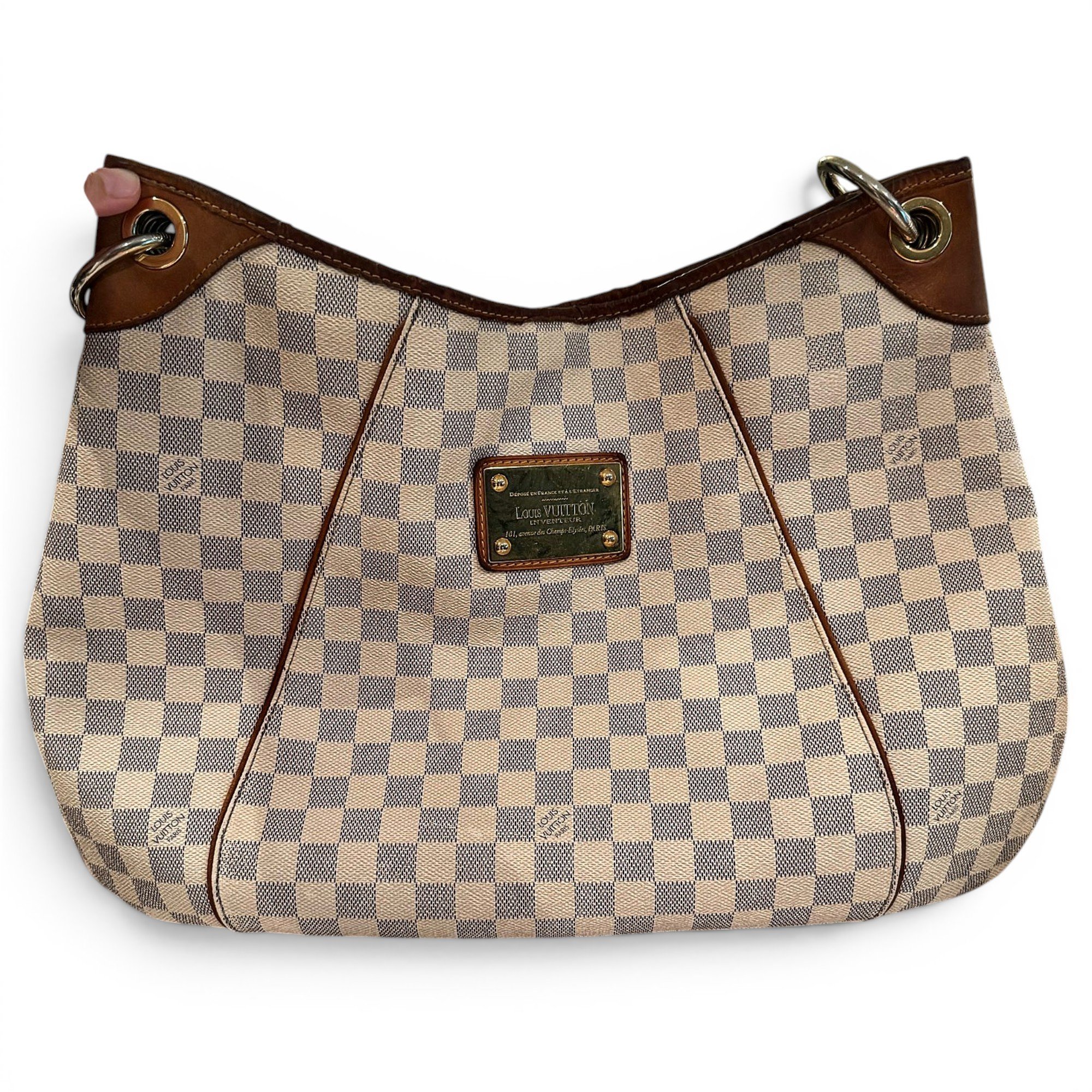 Galliera leather handbag