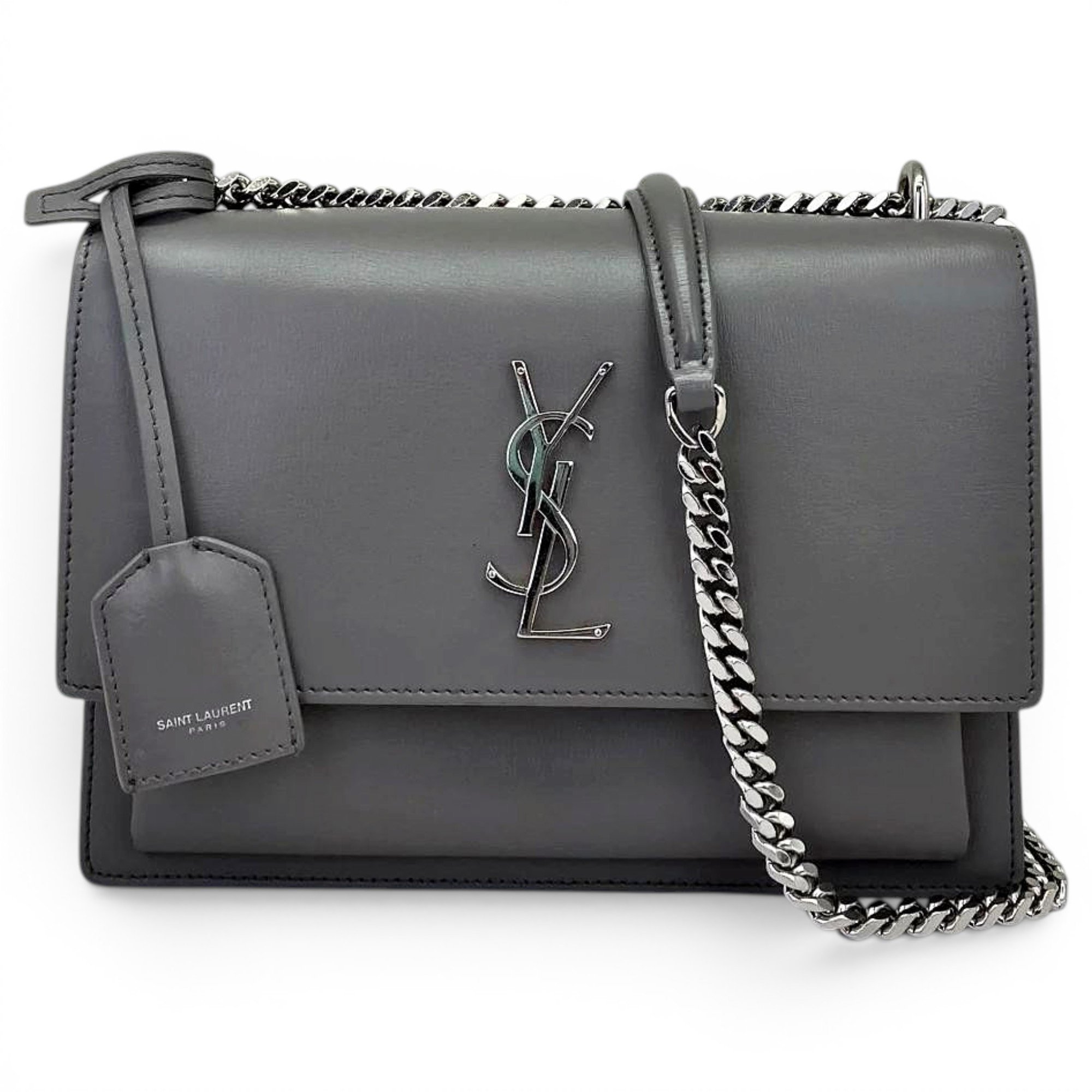 Sunset leather crossbody bag