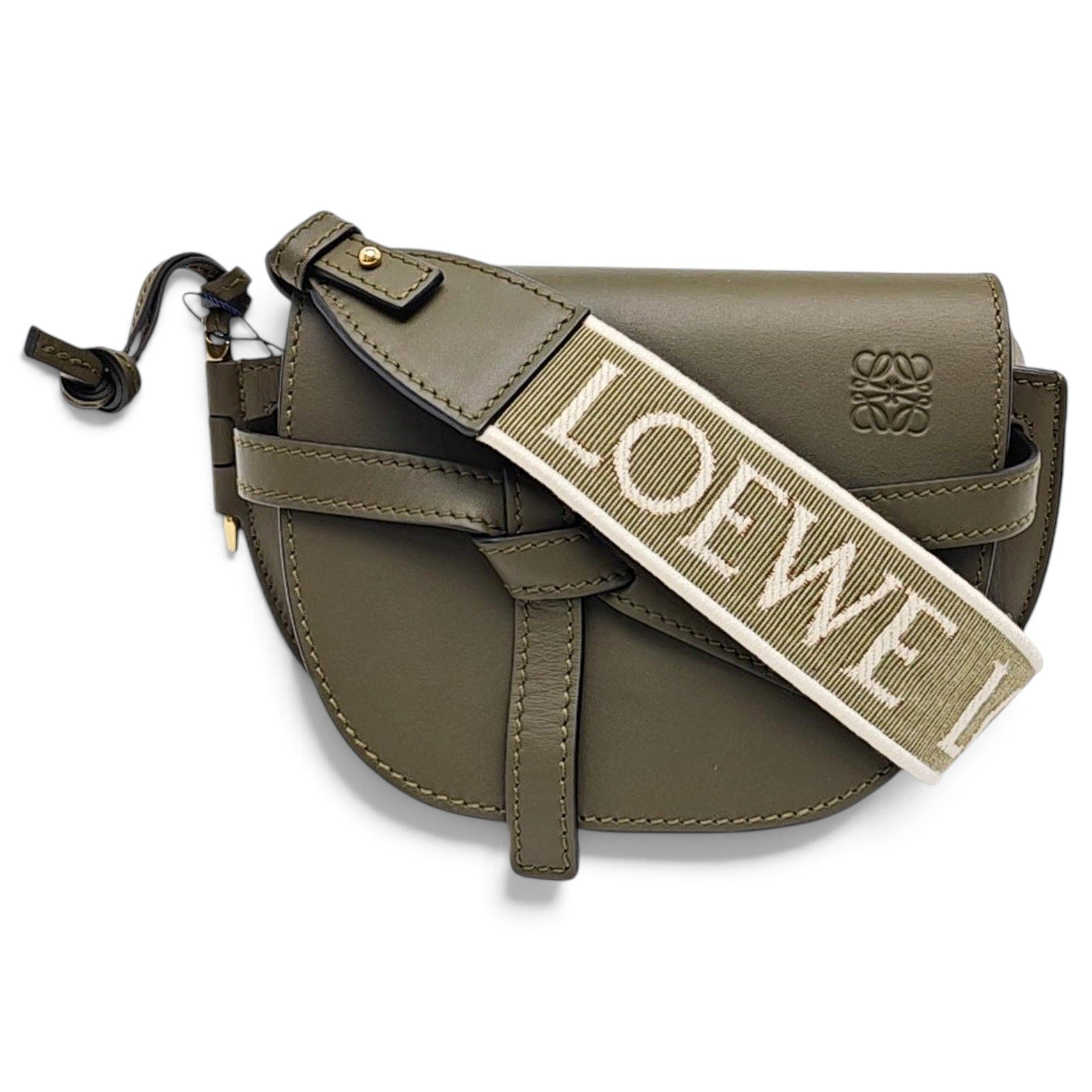 Gate leather handbag