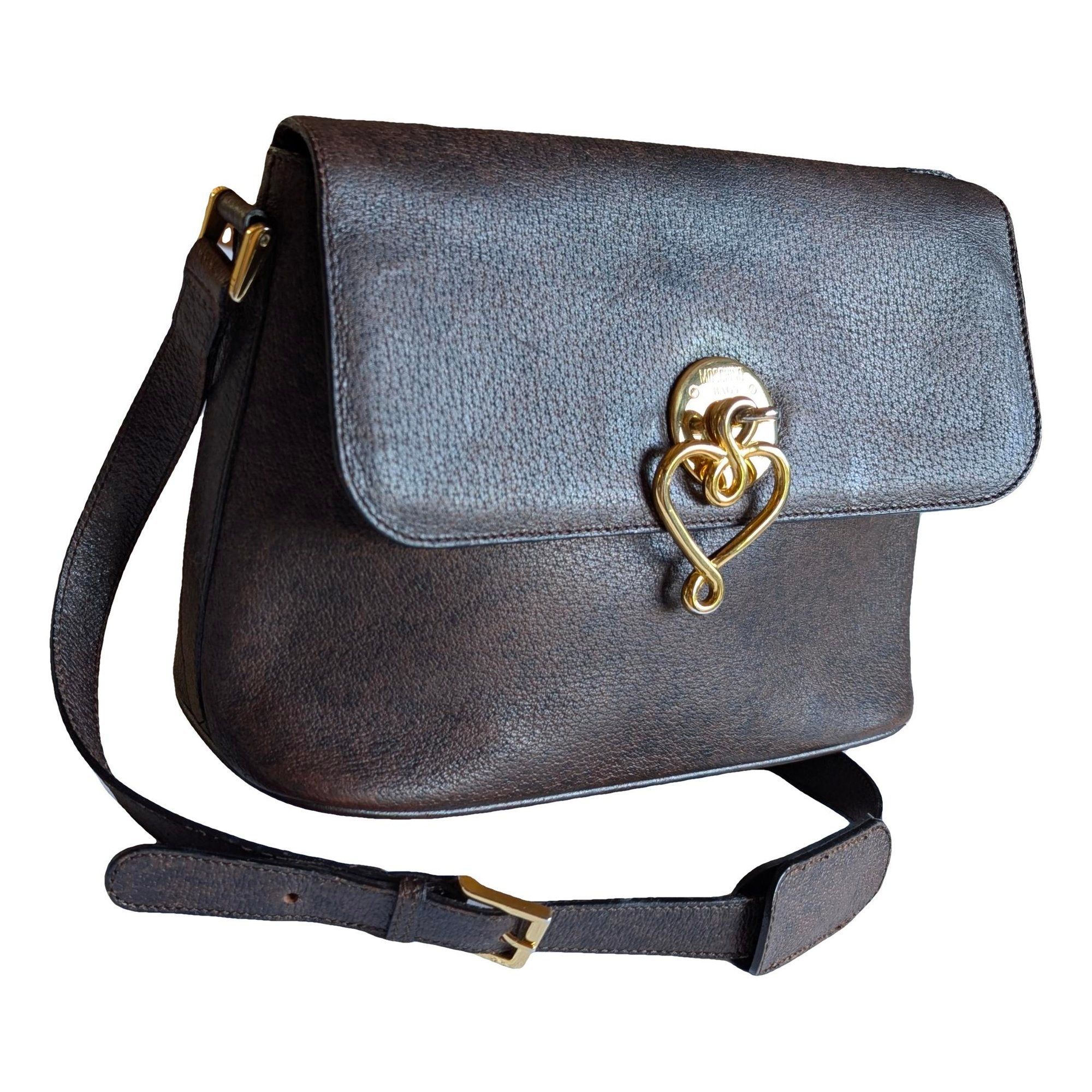 Vegan leather crossbody bag