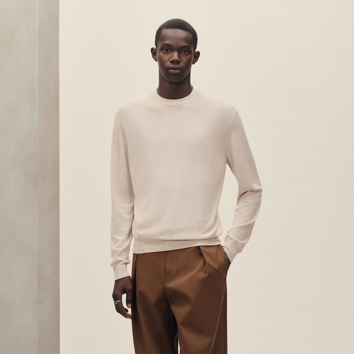 Ficelle "Detail H" Crewneck Sweater
