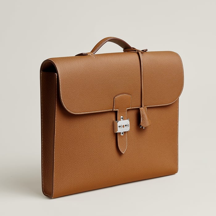 Gold Sac a Depeches Light 1-37 Briefcase