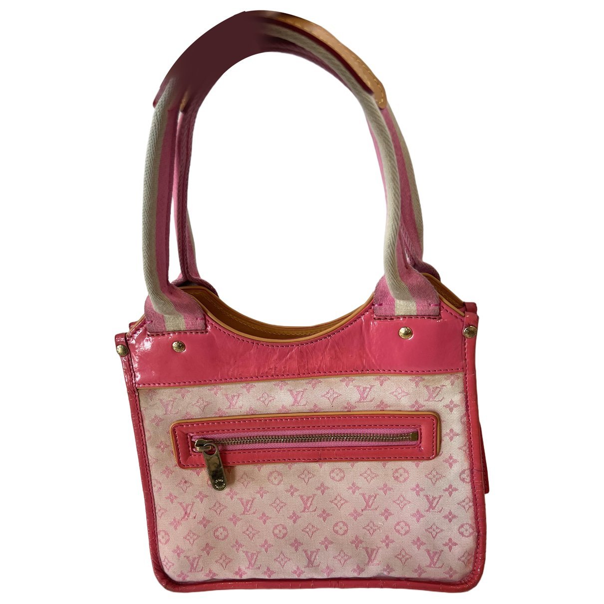 Patent leather handbag