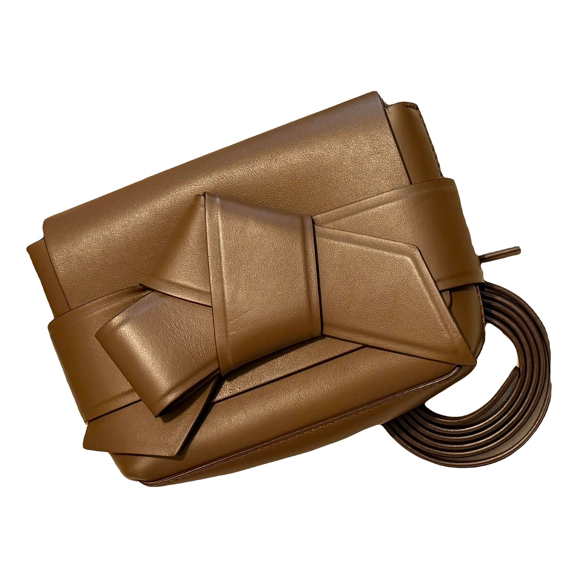 Musubi leather handbag