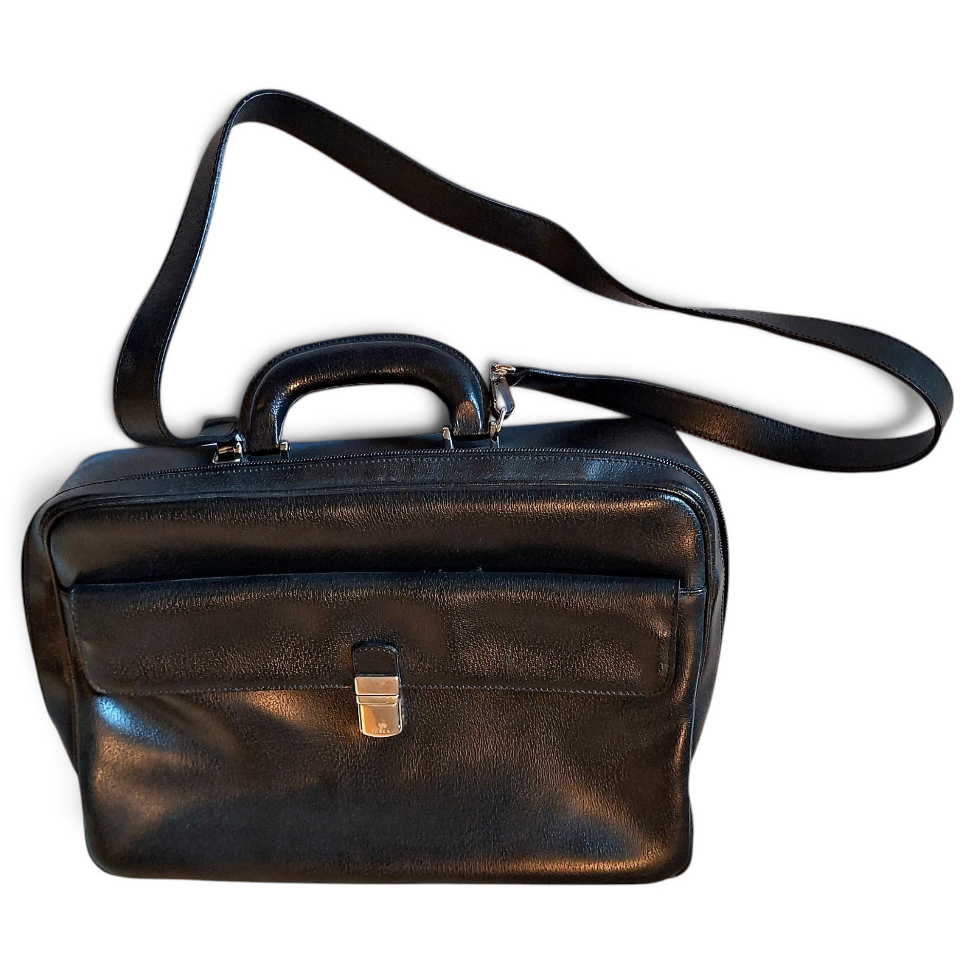 Leather backpack