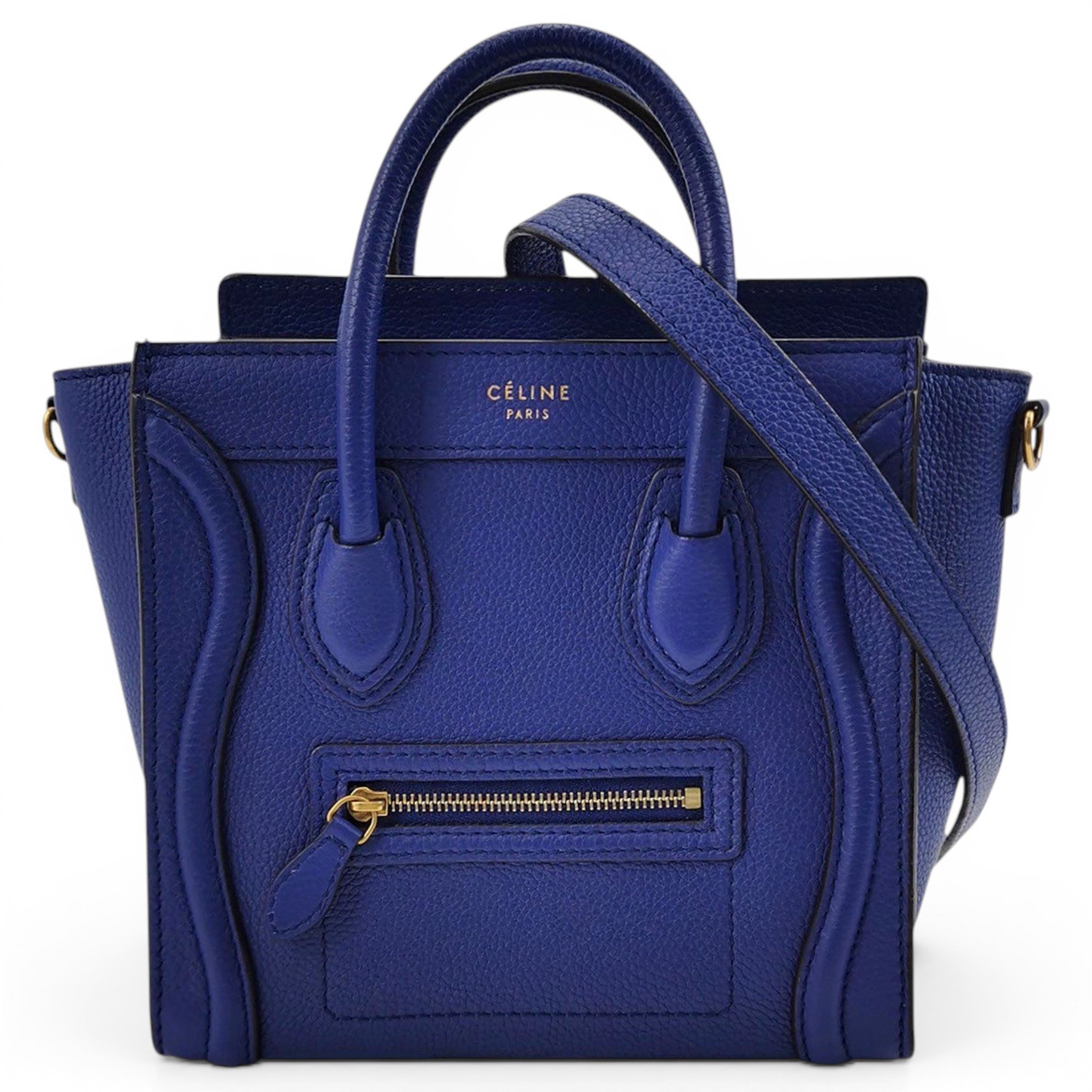 Nano Luggage leather handbag