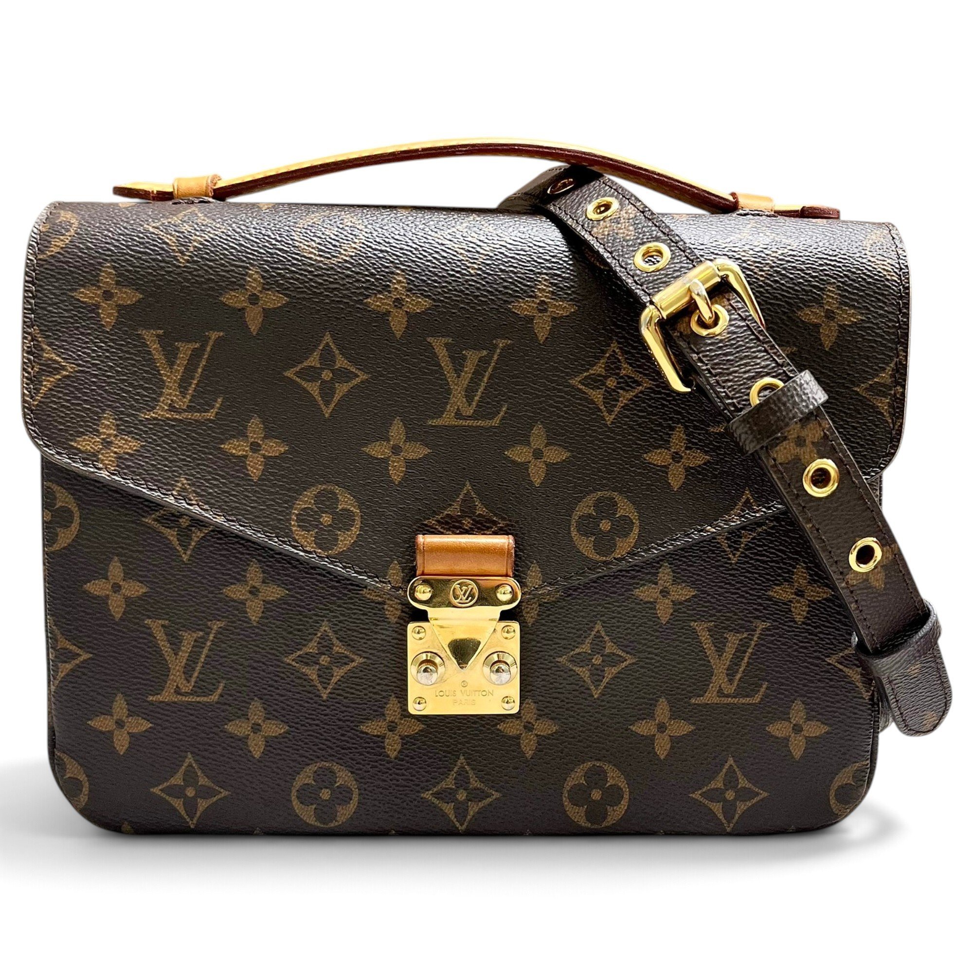 Metis leather handbag