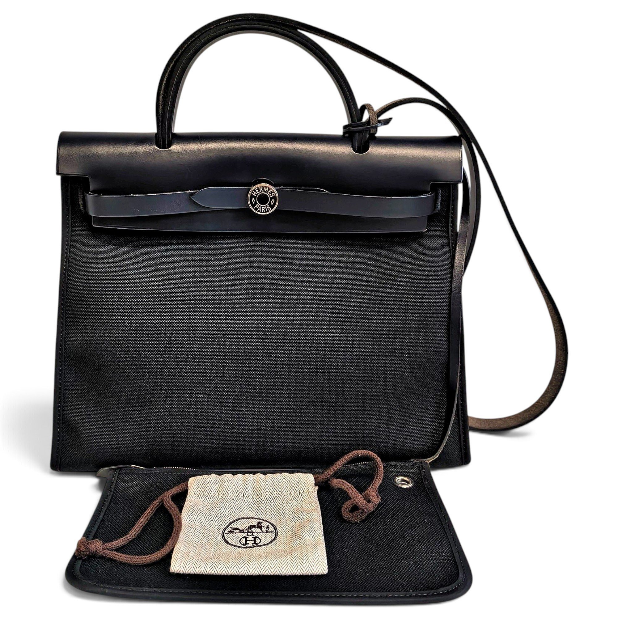 Herbag leather handbag