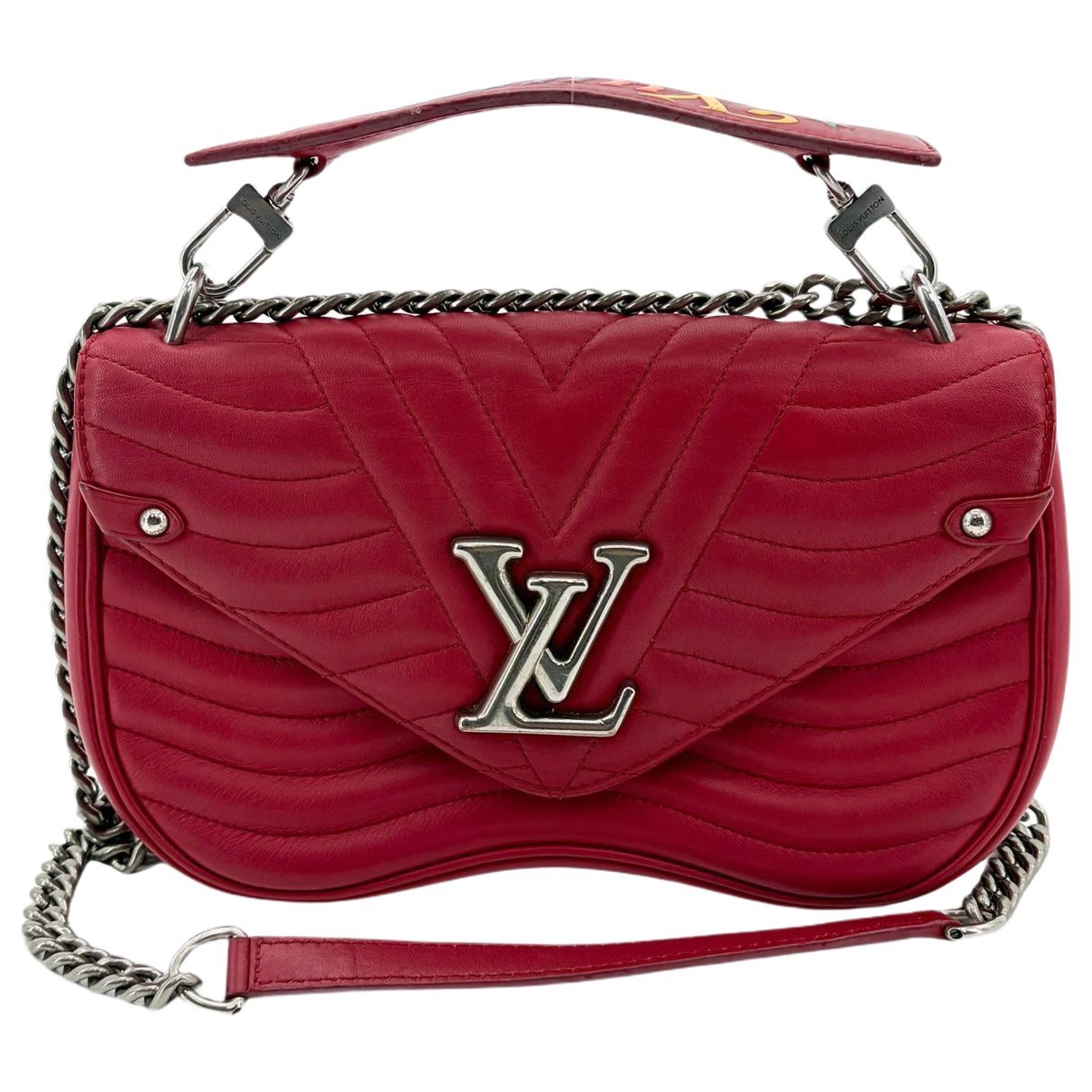 New Wave leather handbag