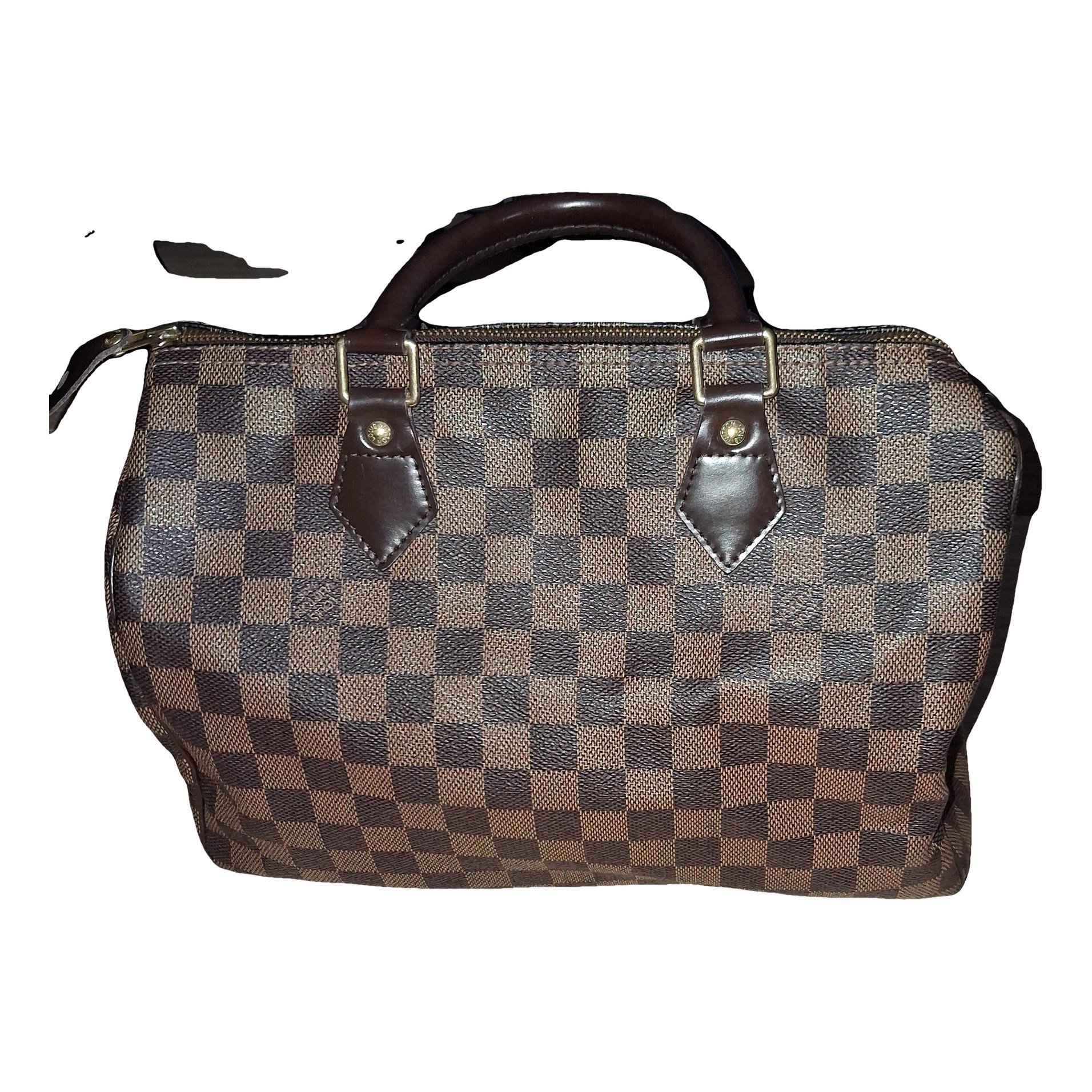 Speedy leather handbag