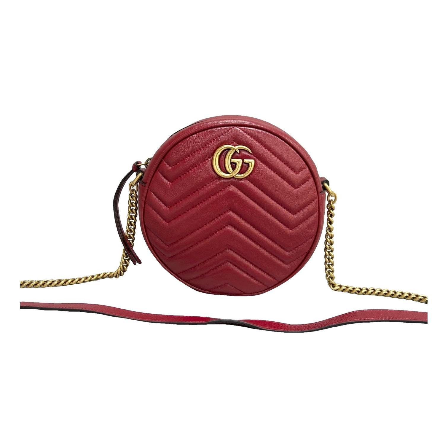 GG Marmont Circle leather handbag