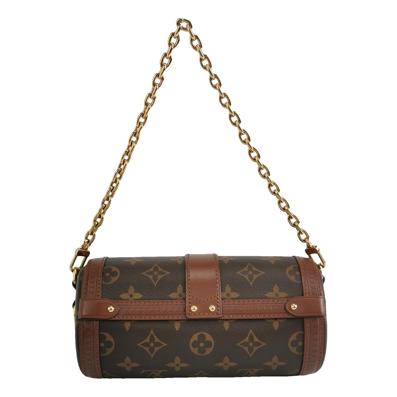 Papillon Trunk leather handbag