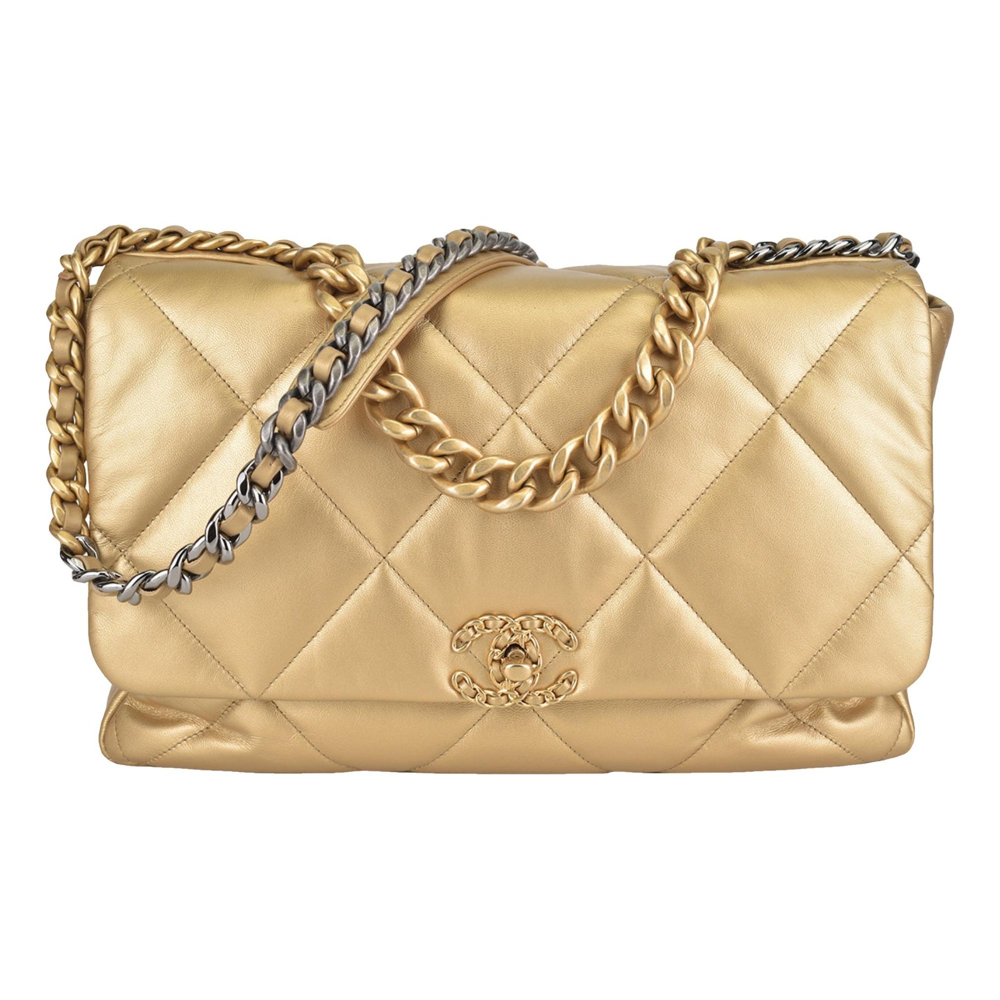 Chanel 19 leather handbag