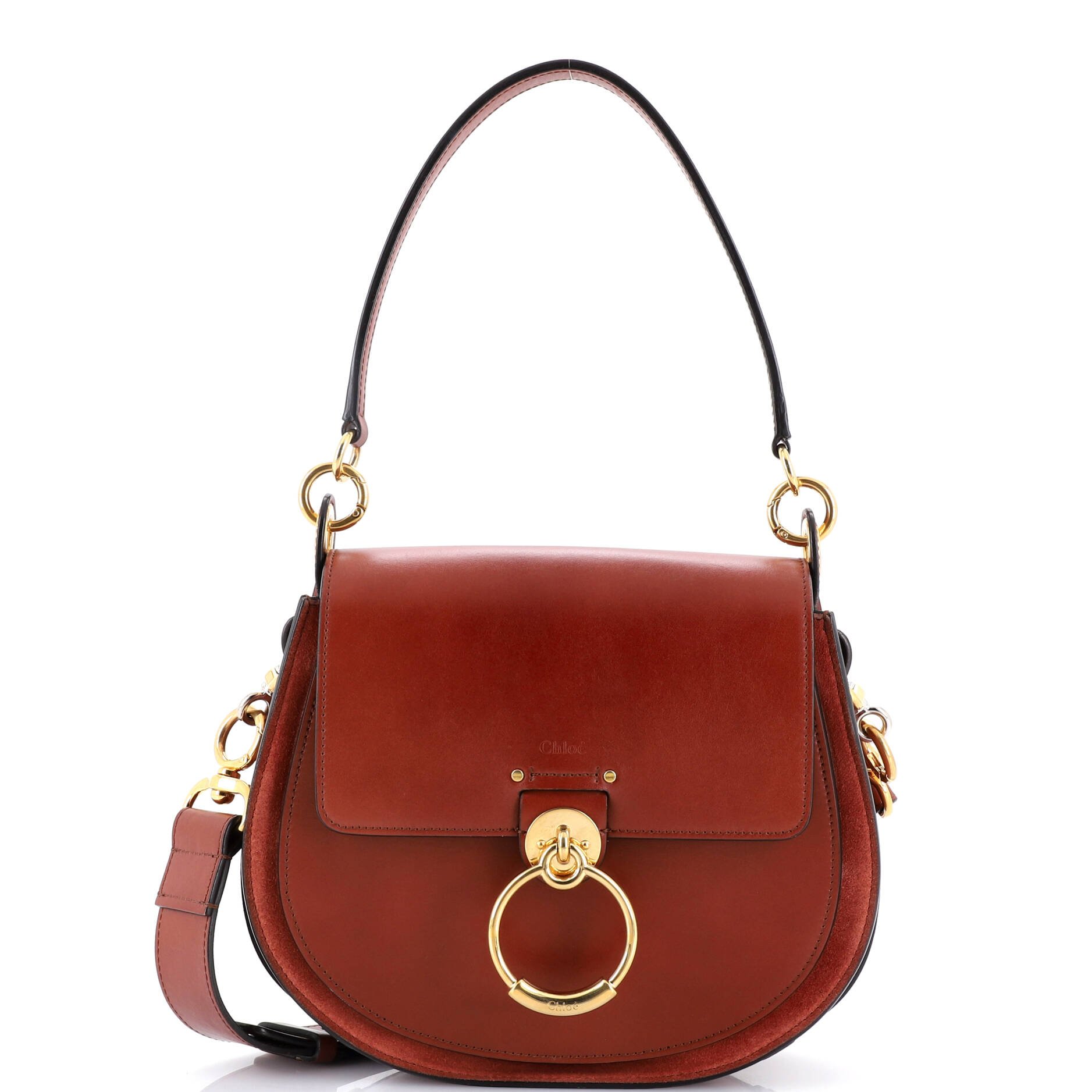 Chloe Tess Bag Leather Large