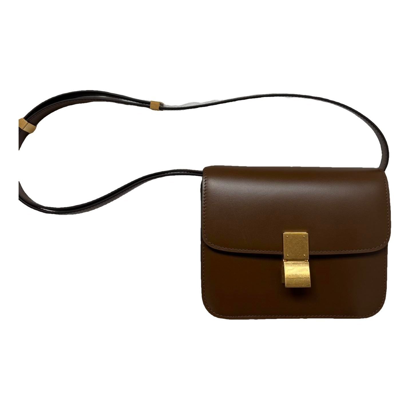 Classic leather crossbody bag