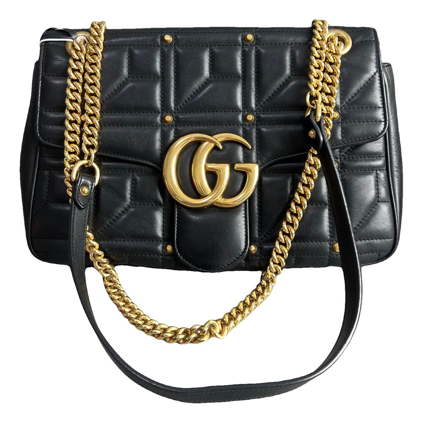GG Marmont Flap leather crossbody bag