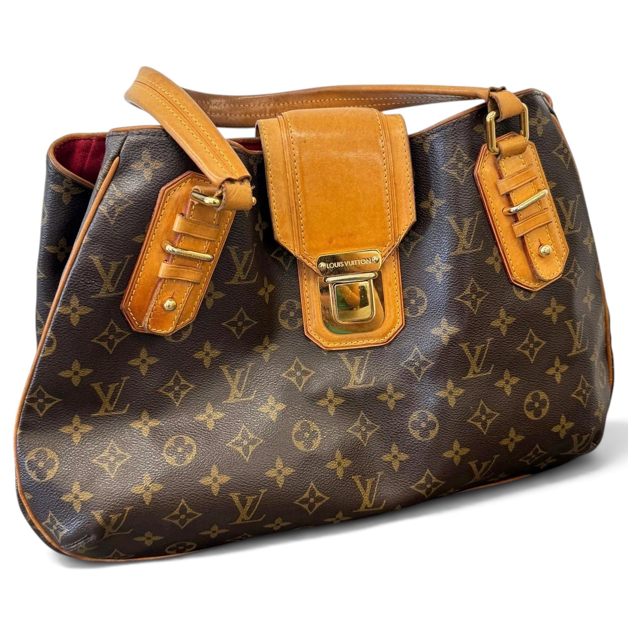 Leather handbag