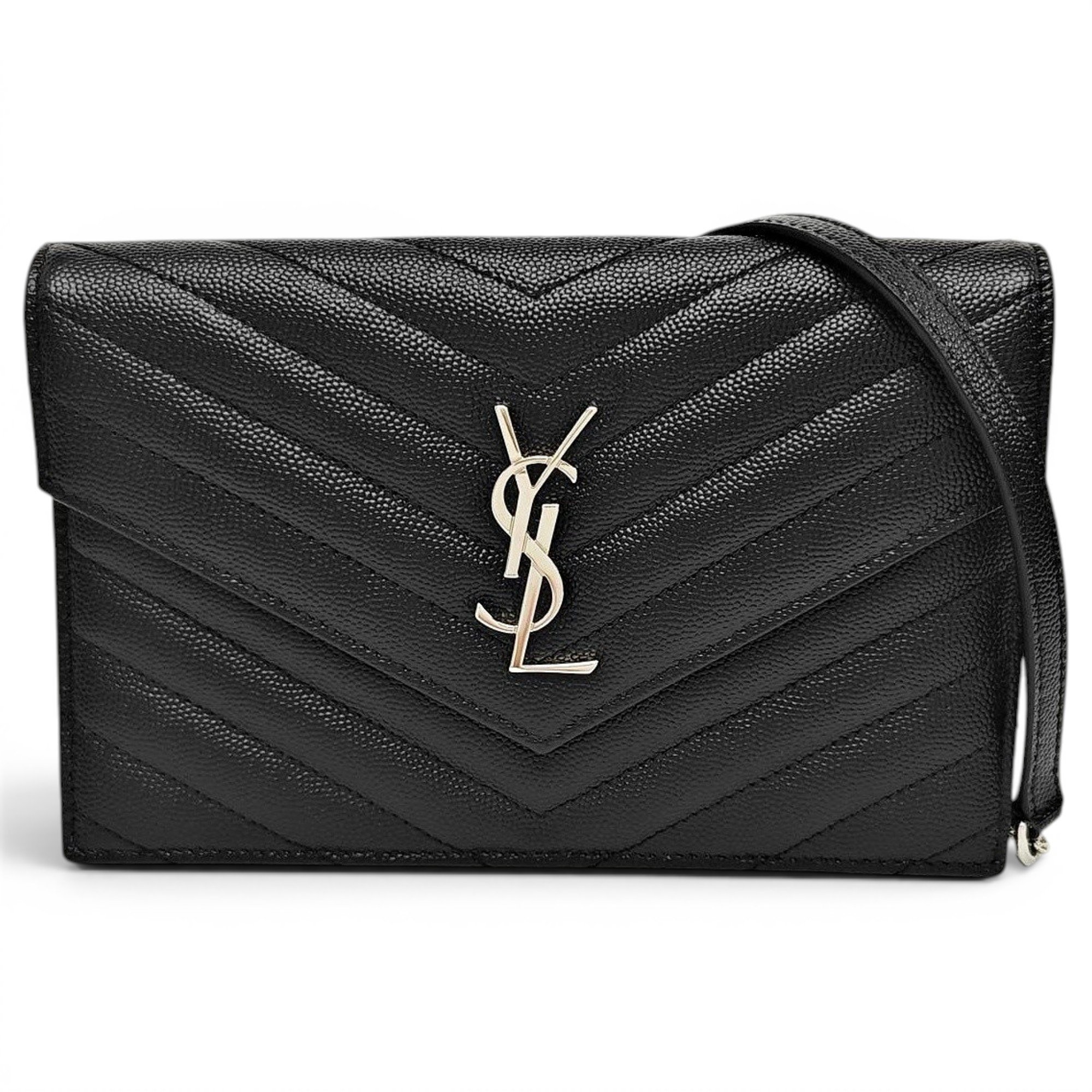 Baby monogramme leather handbag