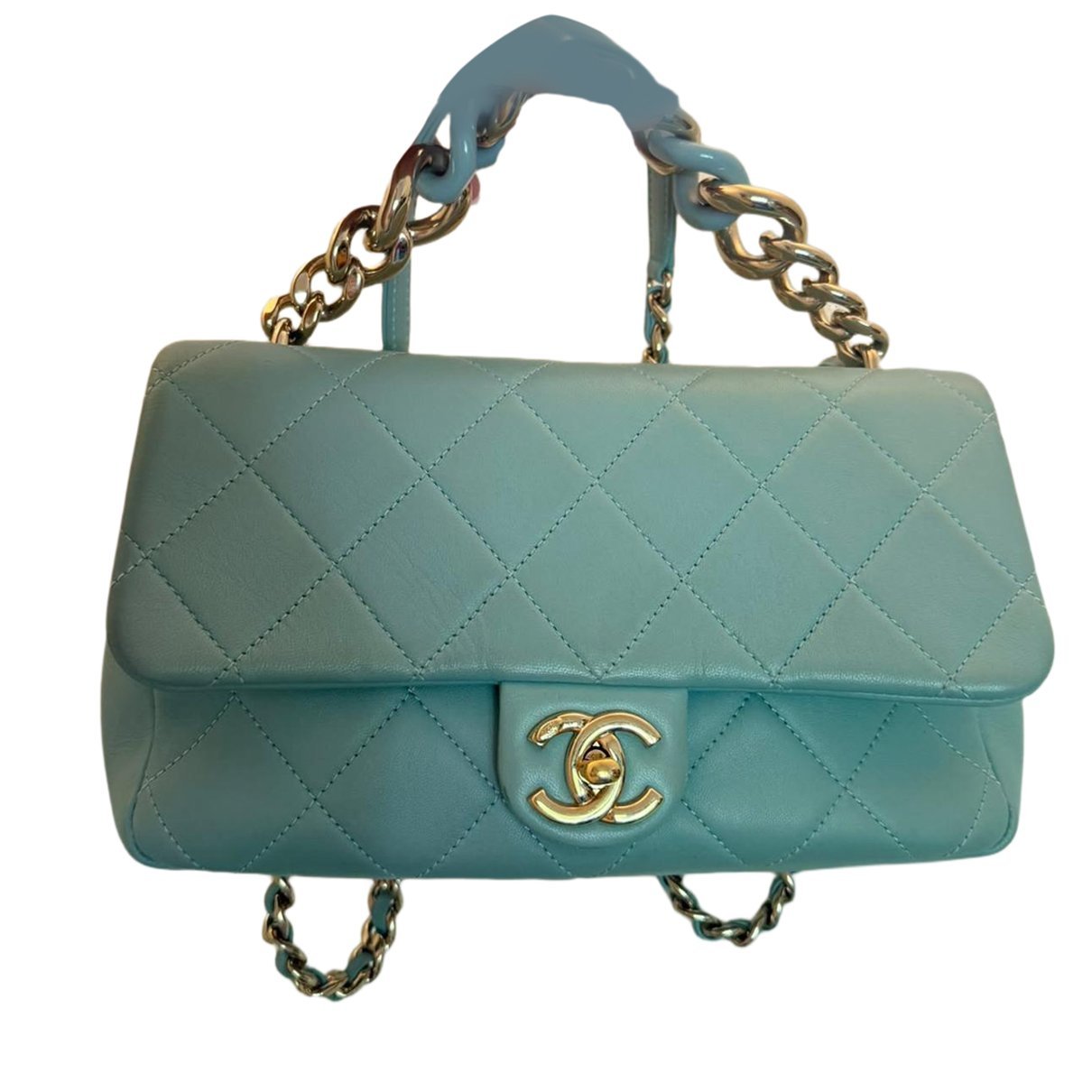 Timeless Classique Top Handle leather handbag