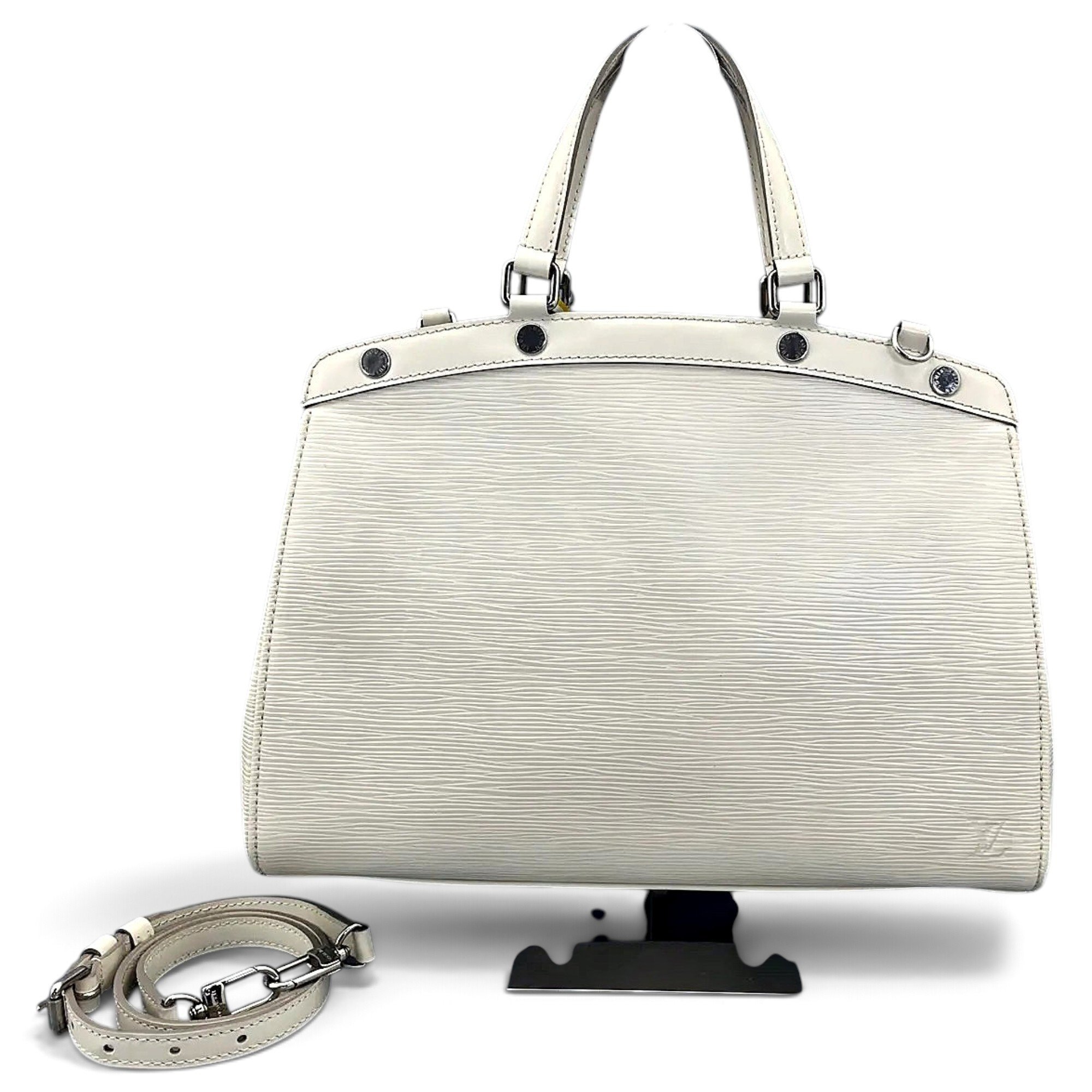 Bréa leather crossbody bag