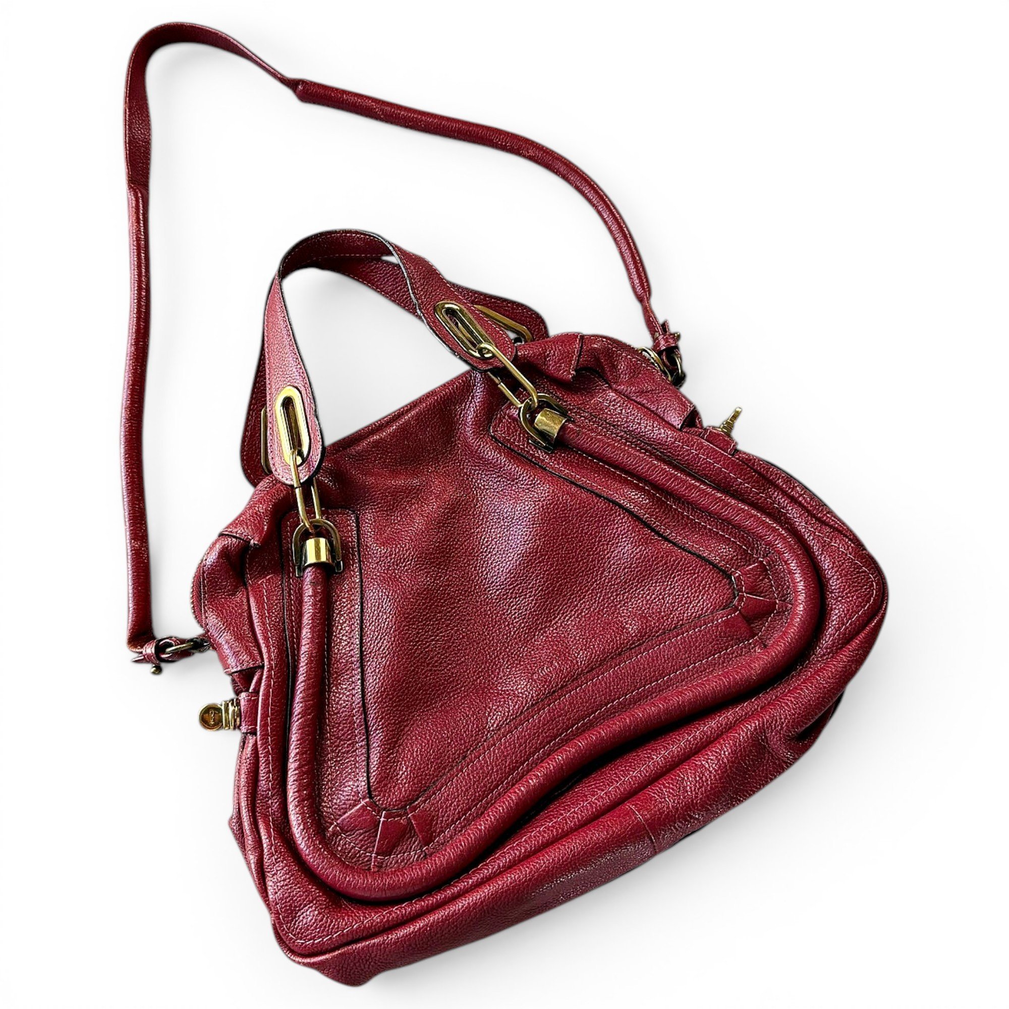 Paraty leather handbag