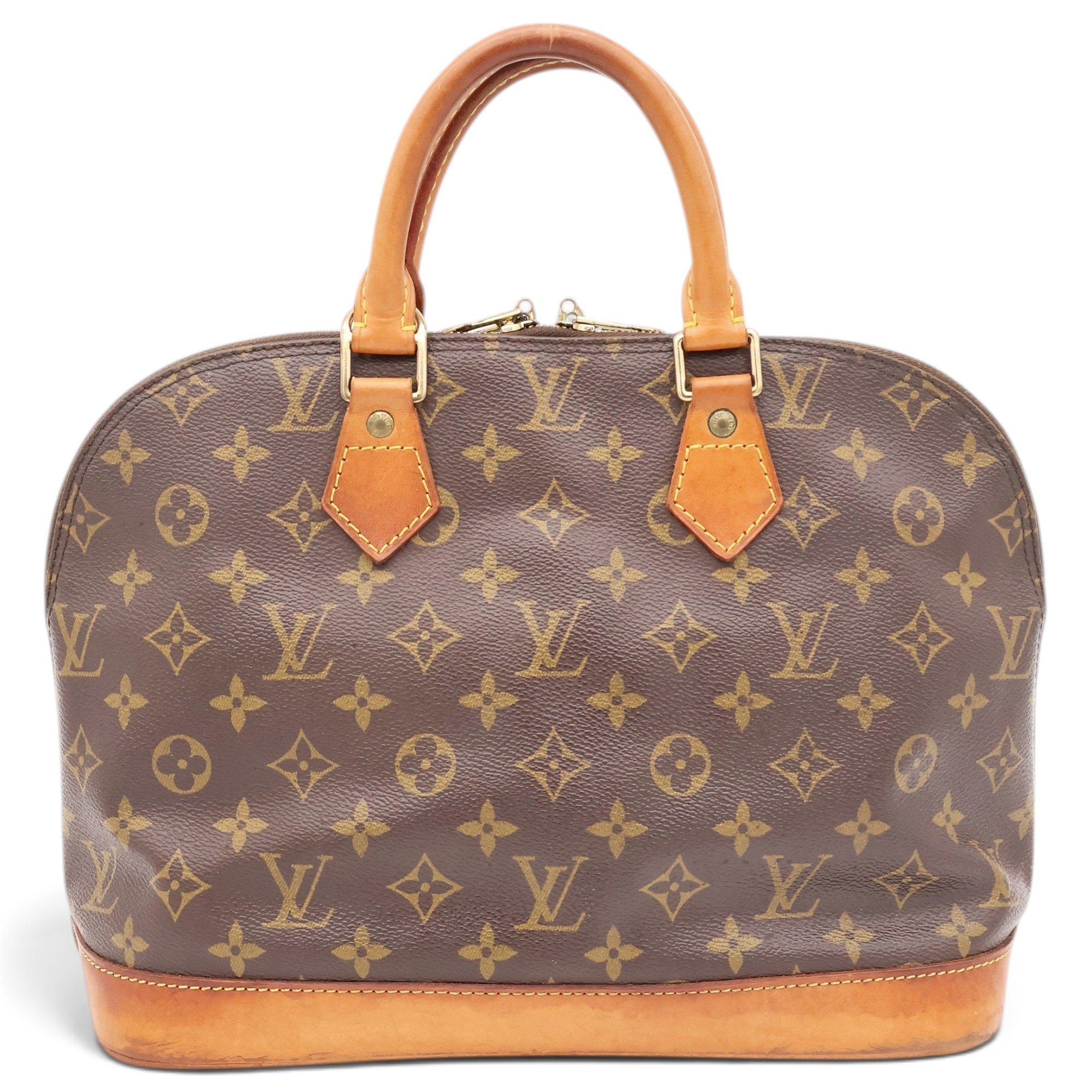 Alma leather handbag