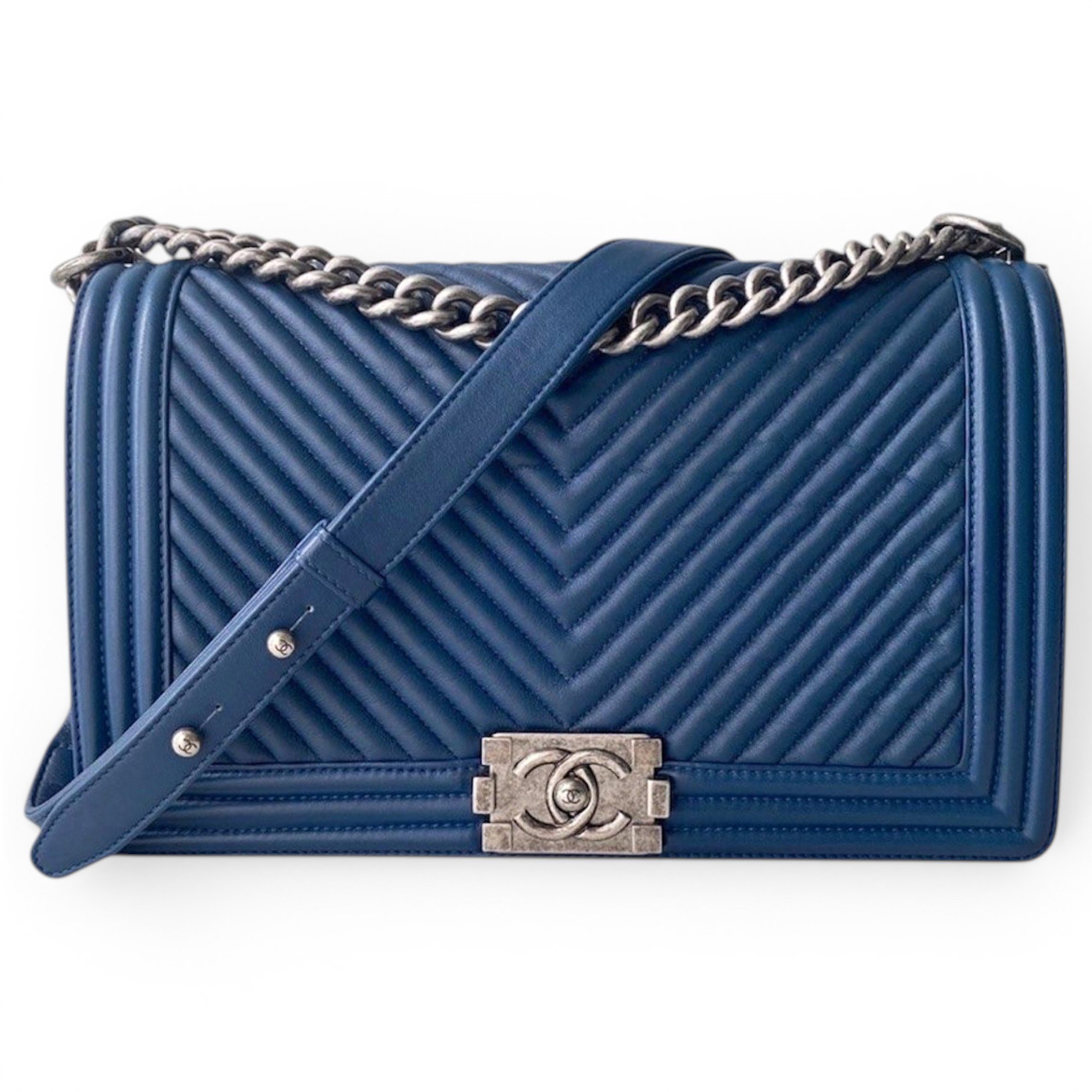 Boy leather handbag