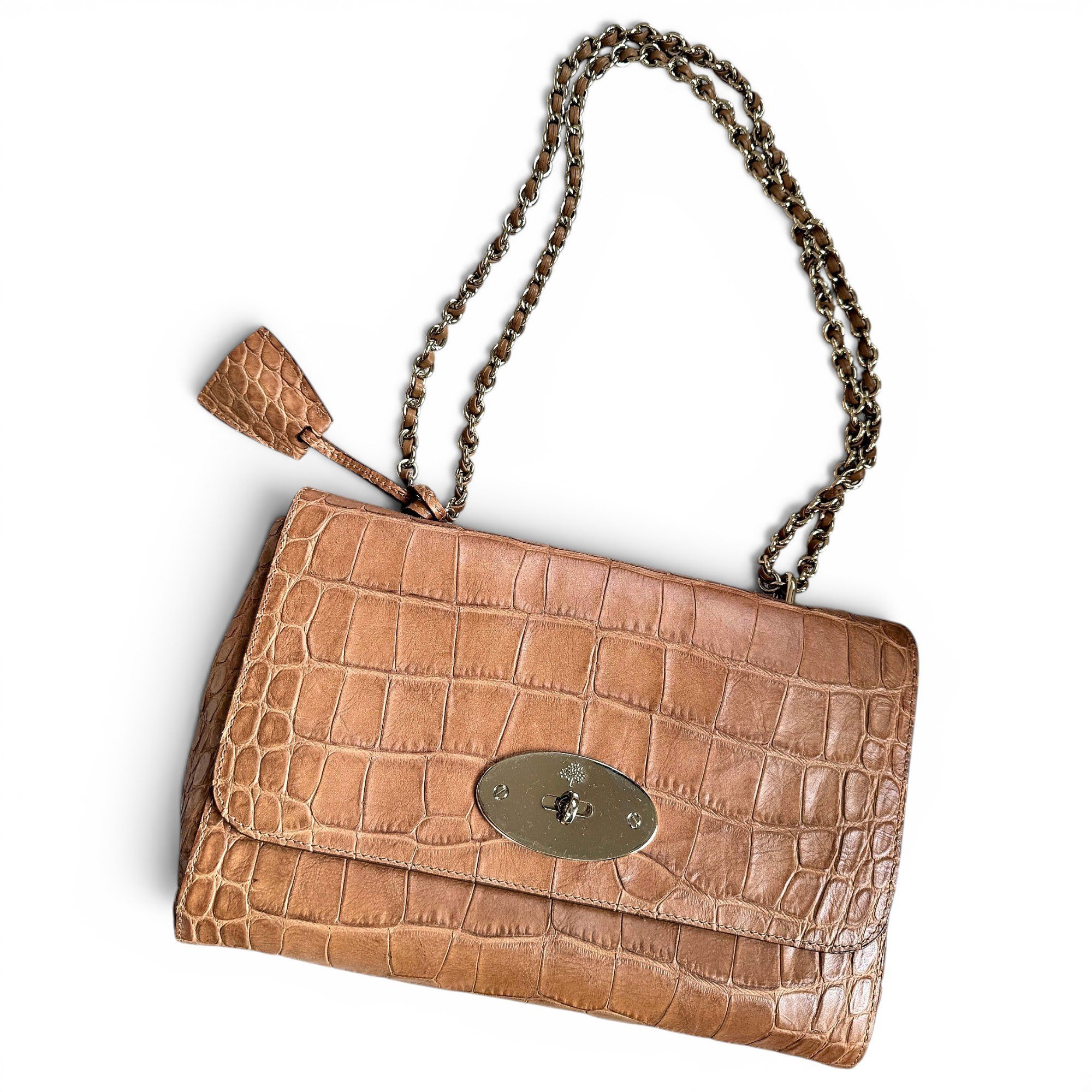 Lily leather handbag