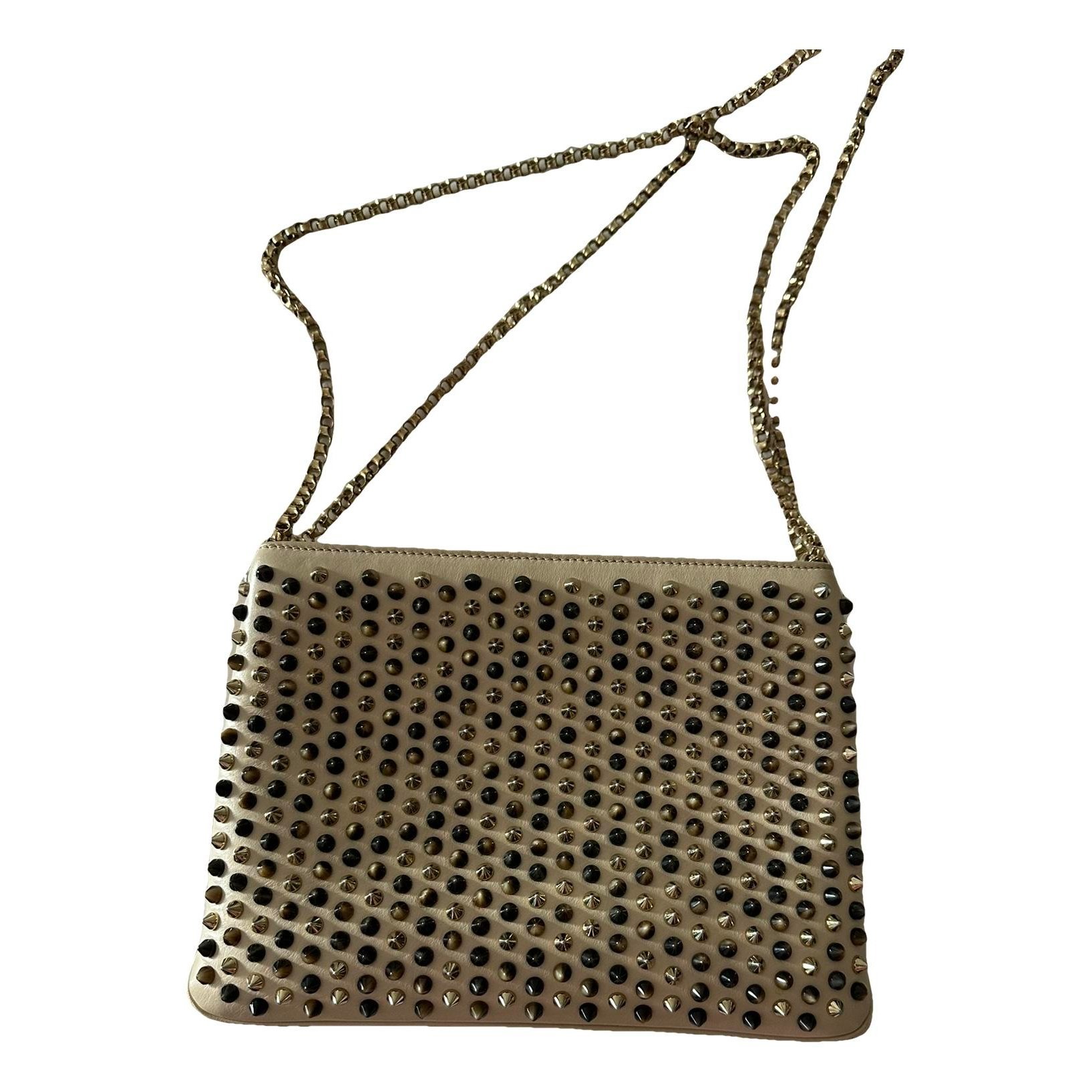 Leather crossbody bag