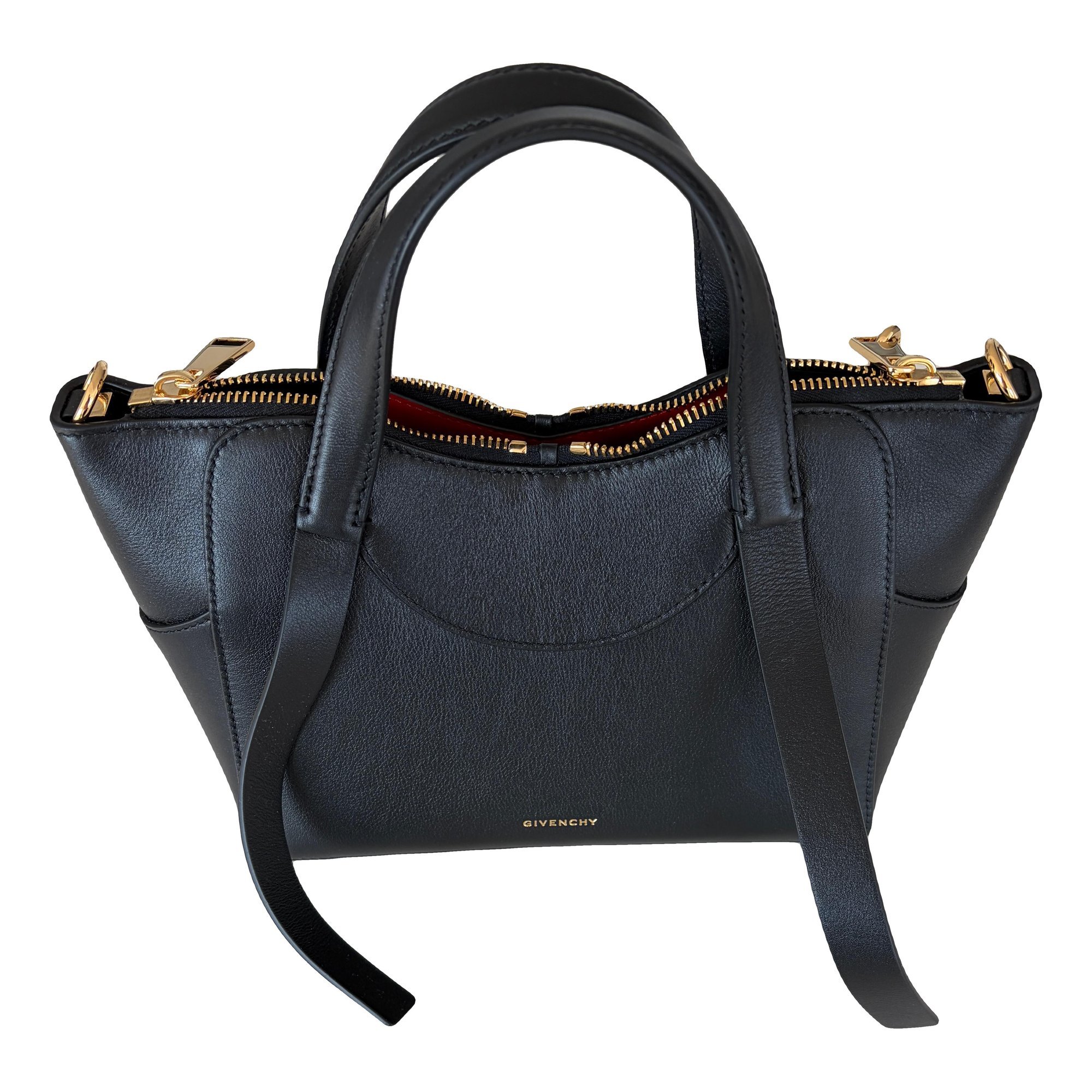 Leather handbag