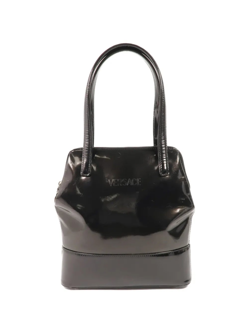 patent leather tote bag