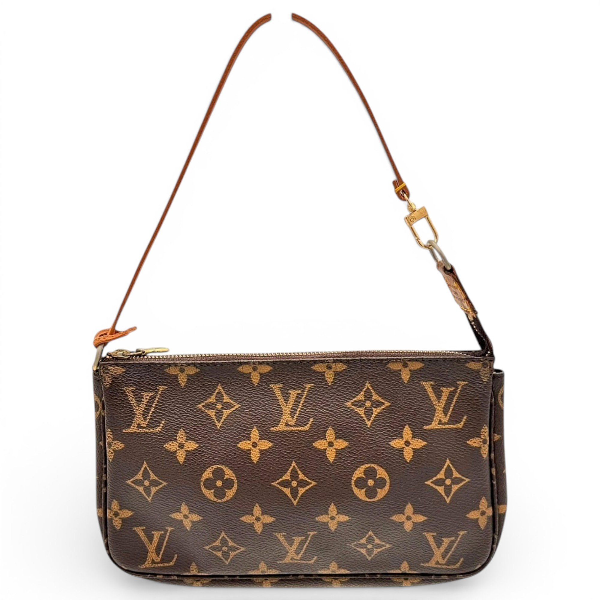 Pochette Accessoire leather handbag