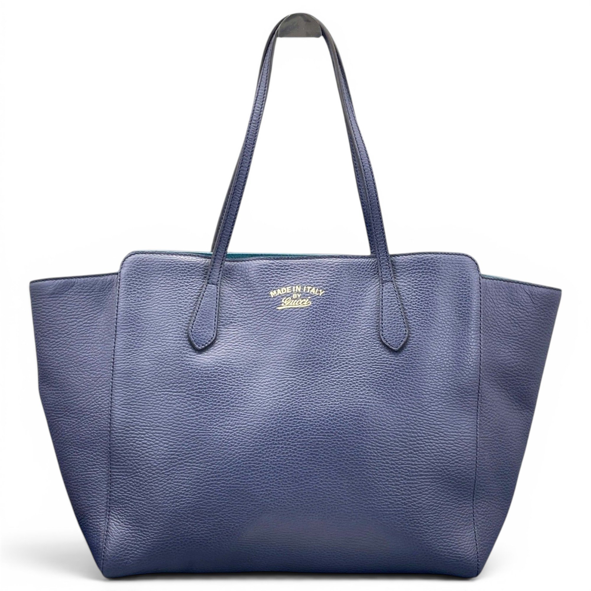 Swing leather tote