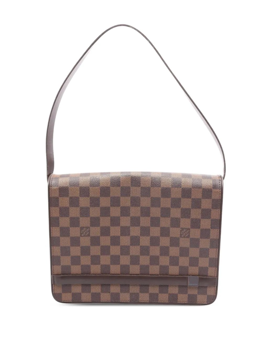 2001 Damier Ebene Tribeca Carre shoulder bag