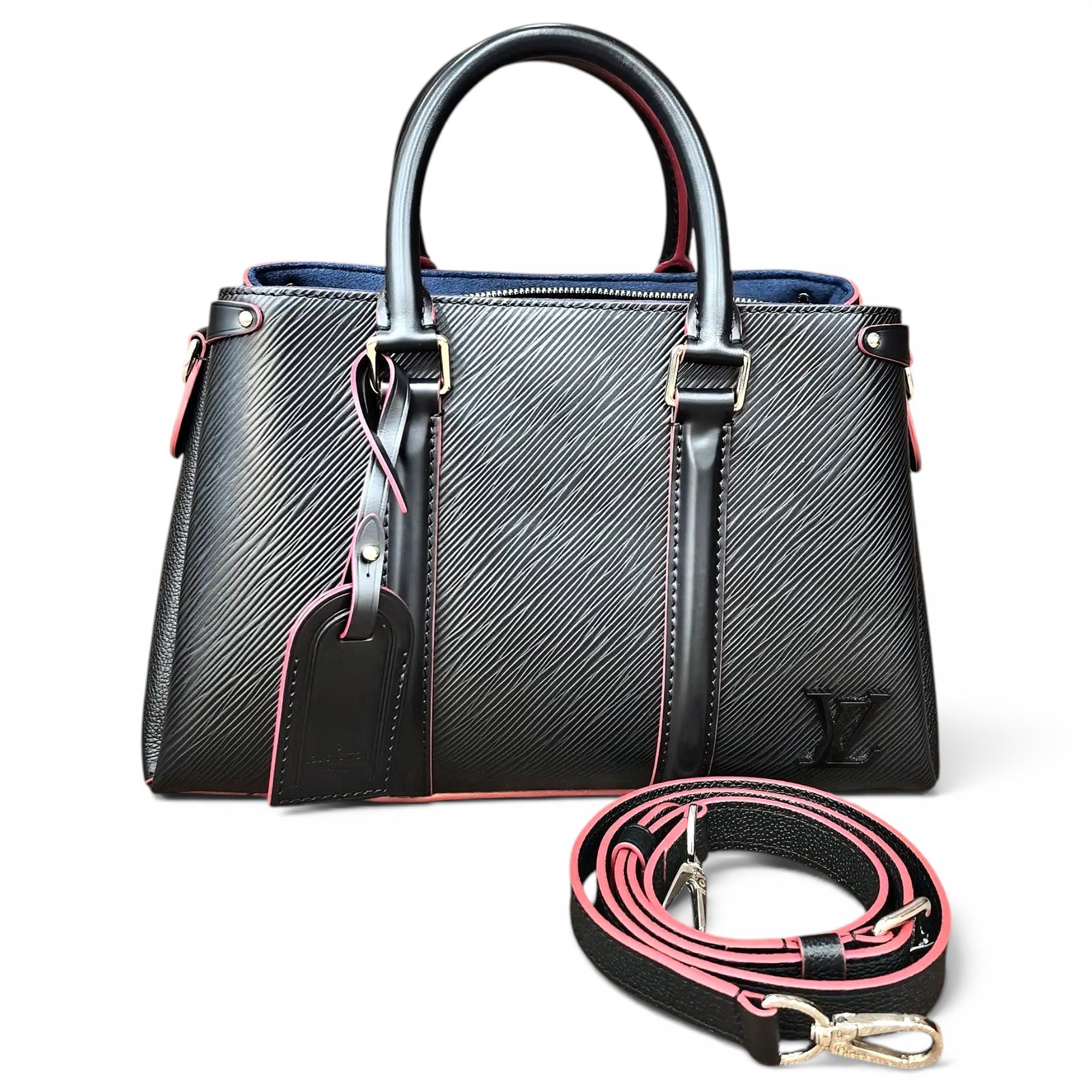 Soufflot leather handbag