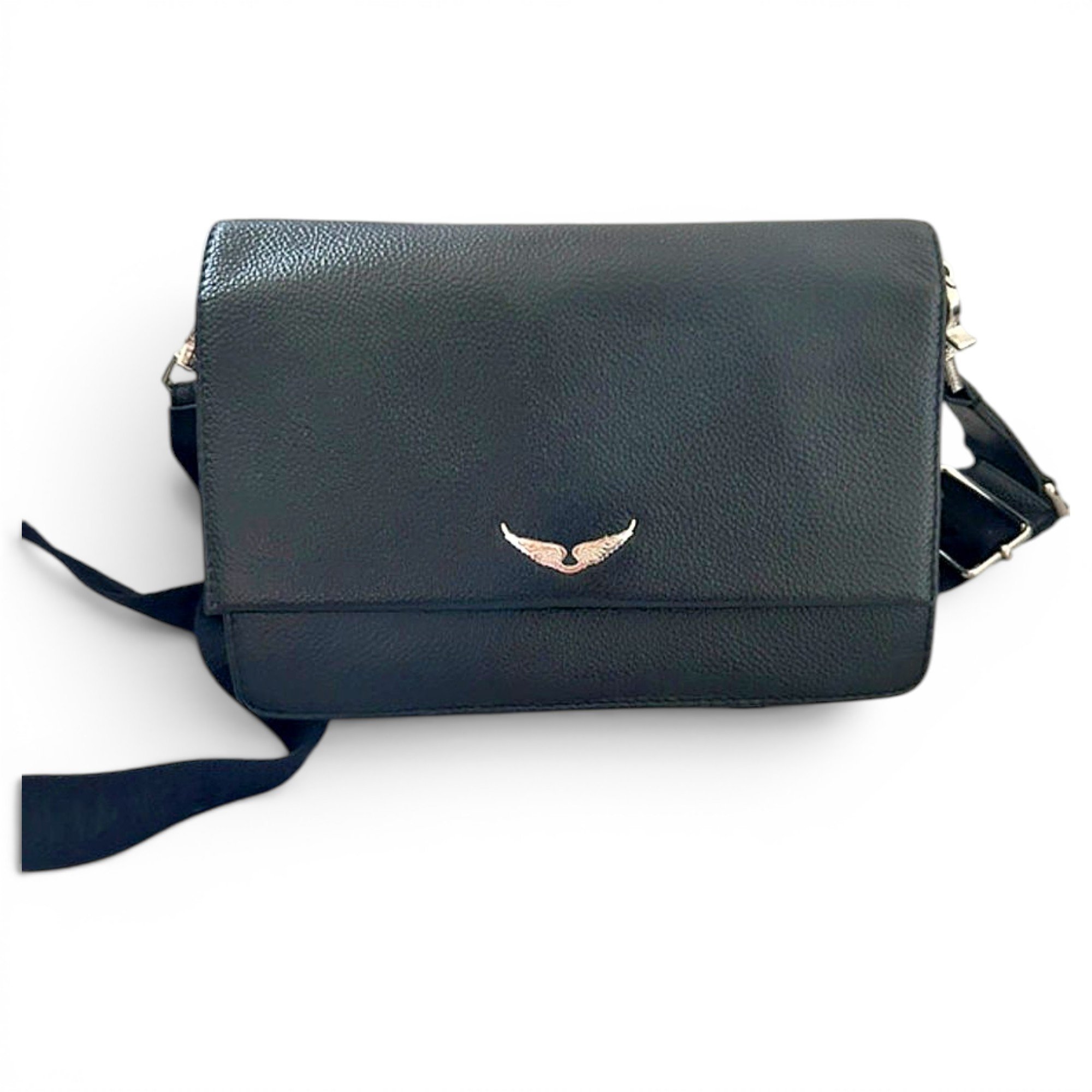 Leather crossbody bag