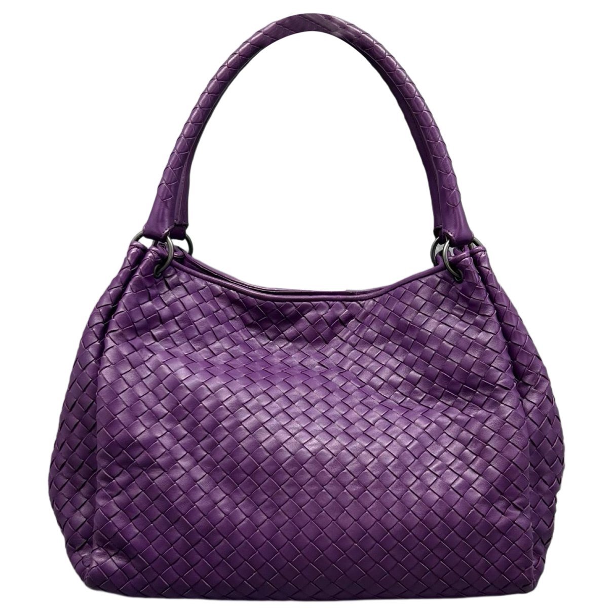Parachute leather handbag